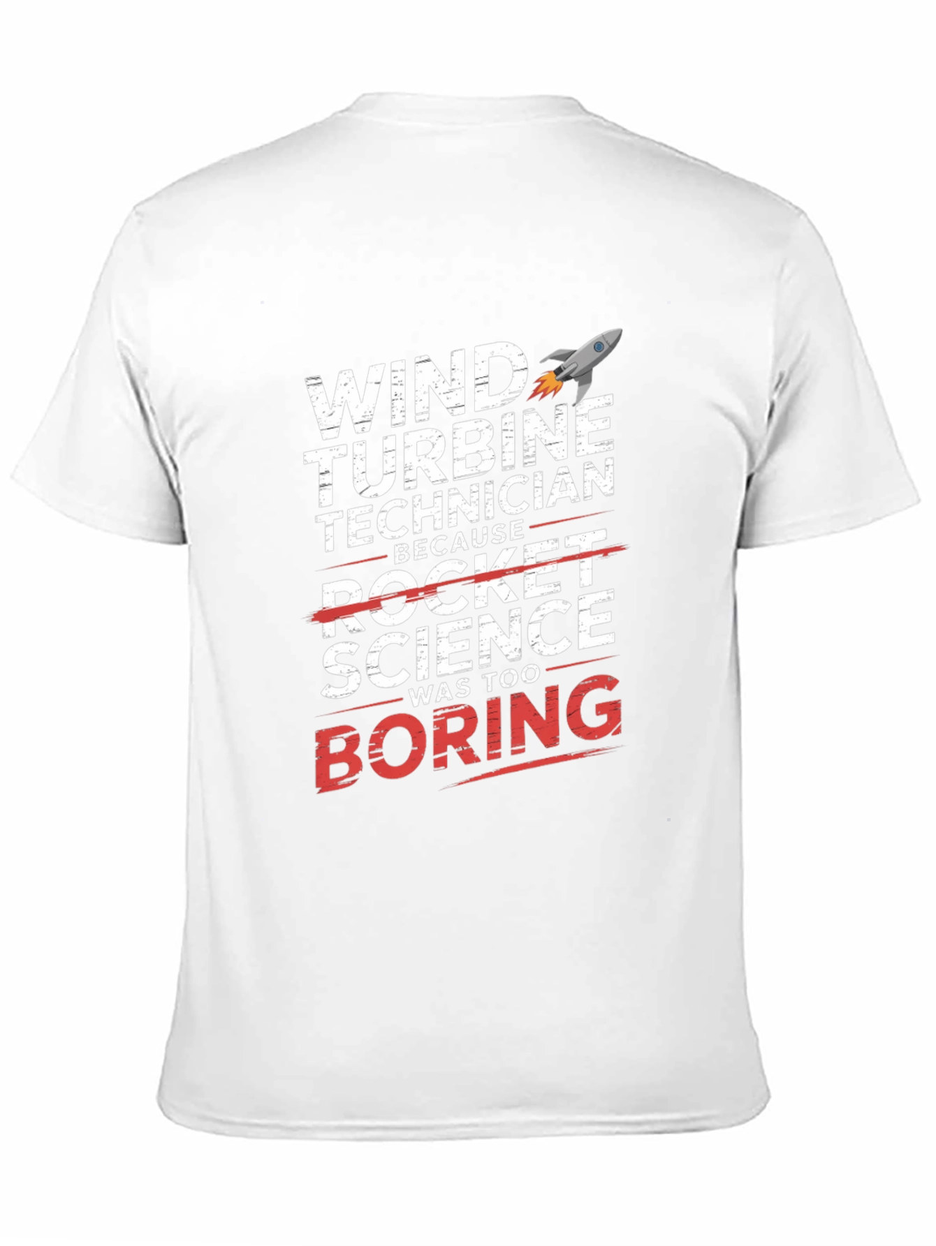 Wind Turbine Technician Novelty T-Shirt