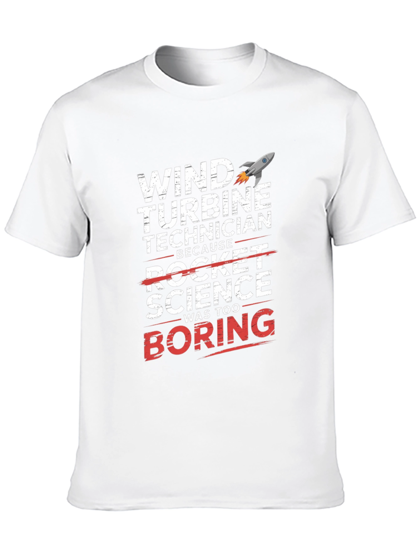 Wind Turbine Technician Novelty T-Shirt