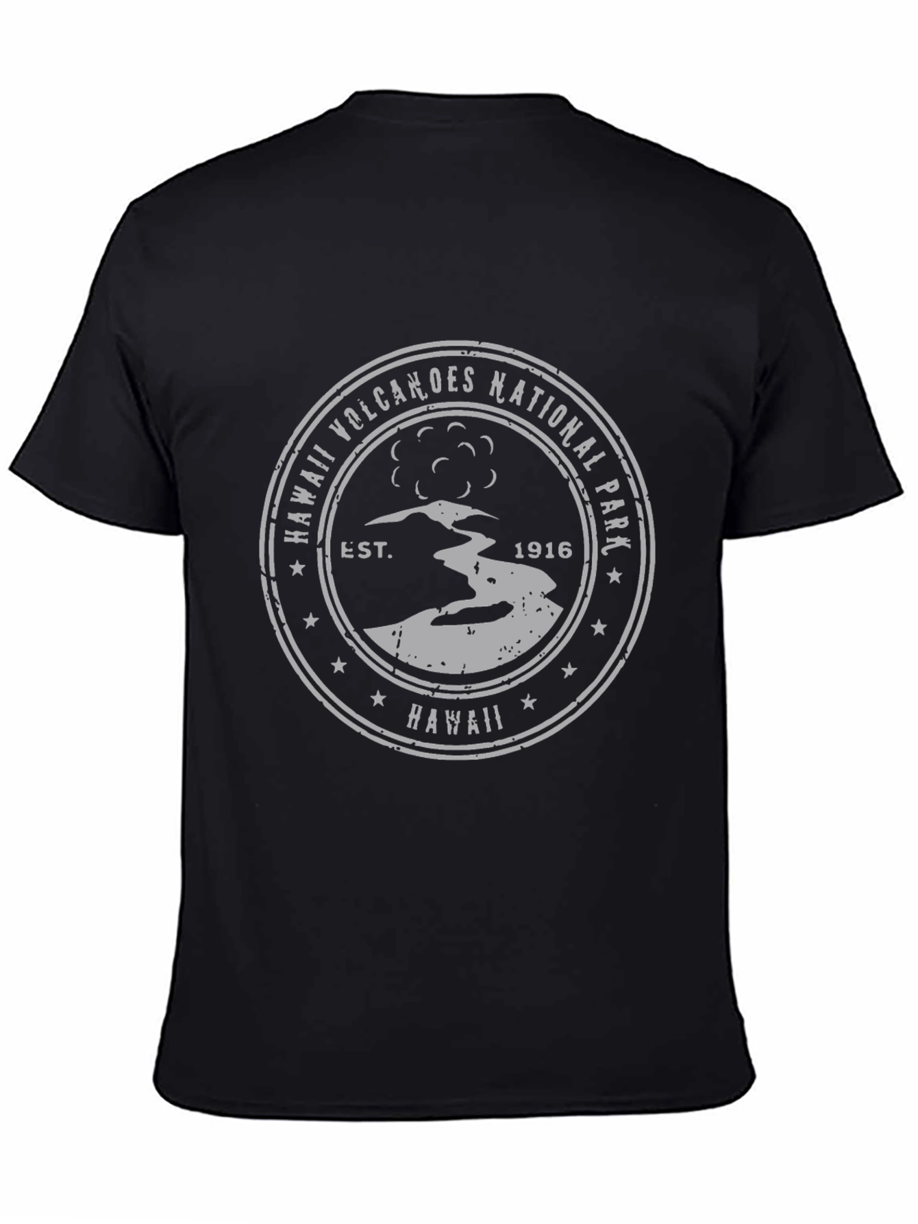Hawaii Volcanoes National Park Black T-Shirt