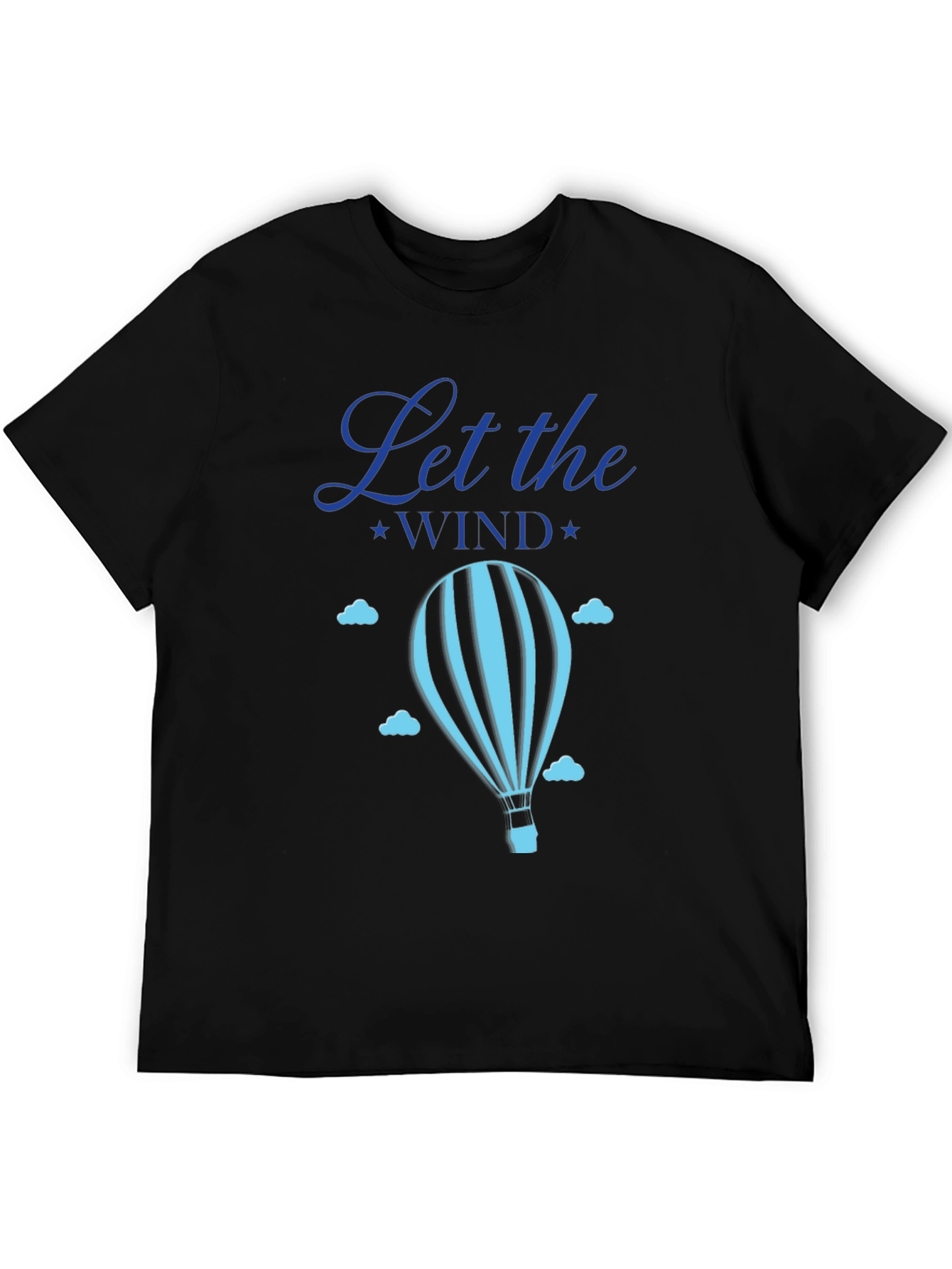 Let the Wind Hot Air Balloon Graphic Tee