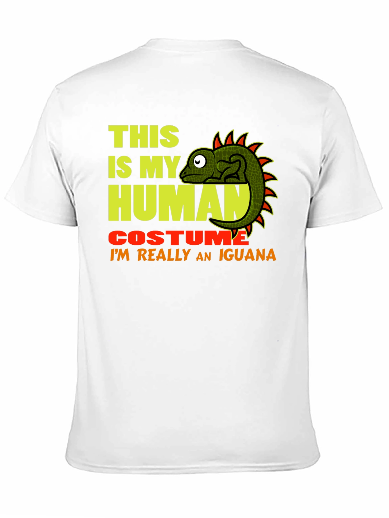 Human Costume Iguana T-Shirt