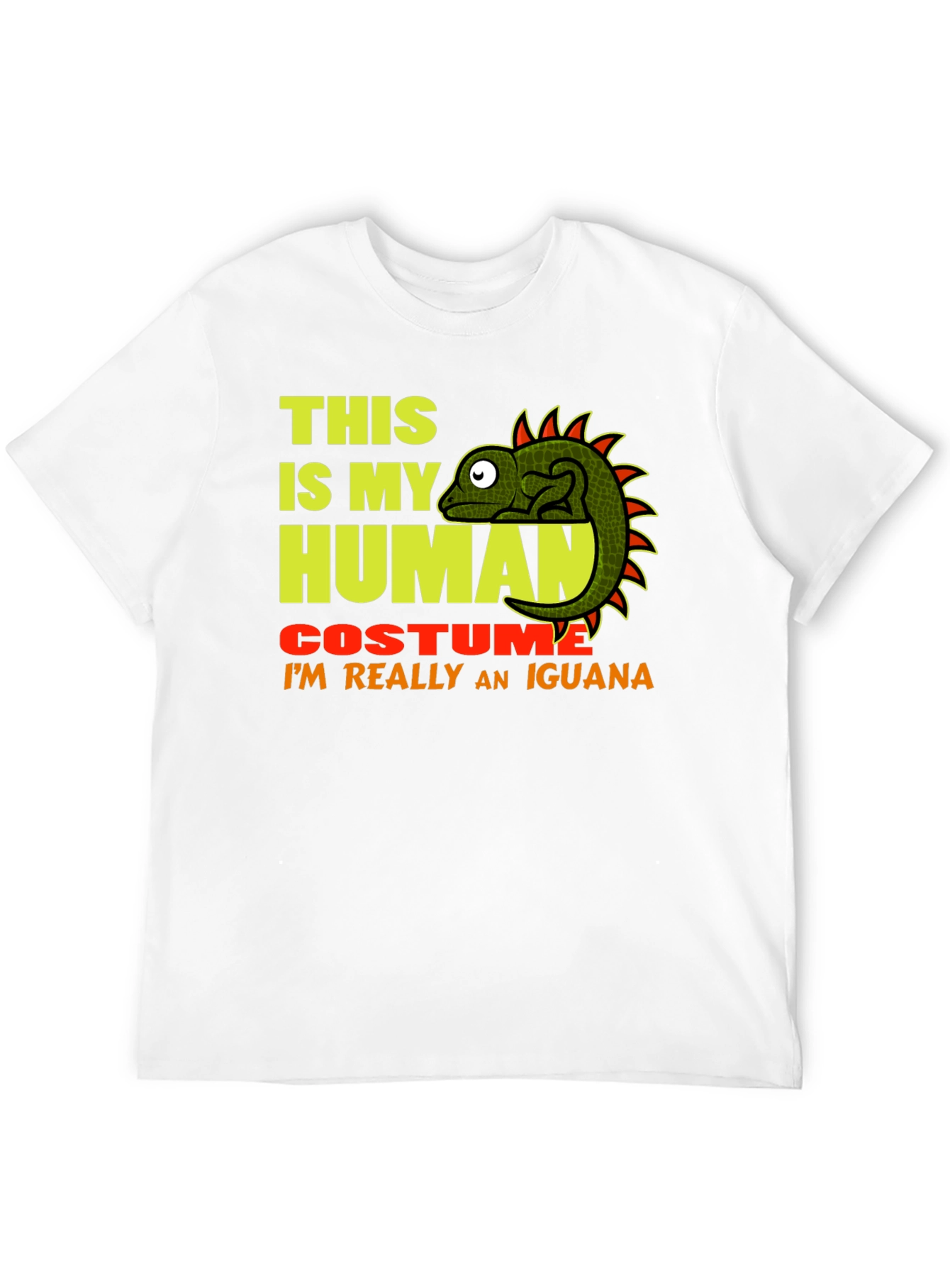 Human Costume Iguana T-Shirt