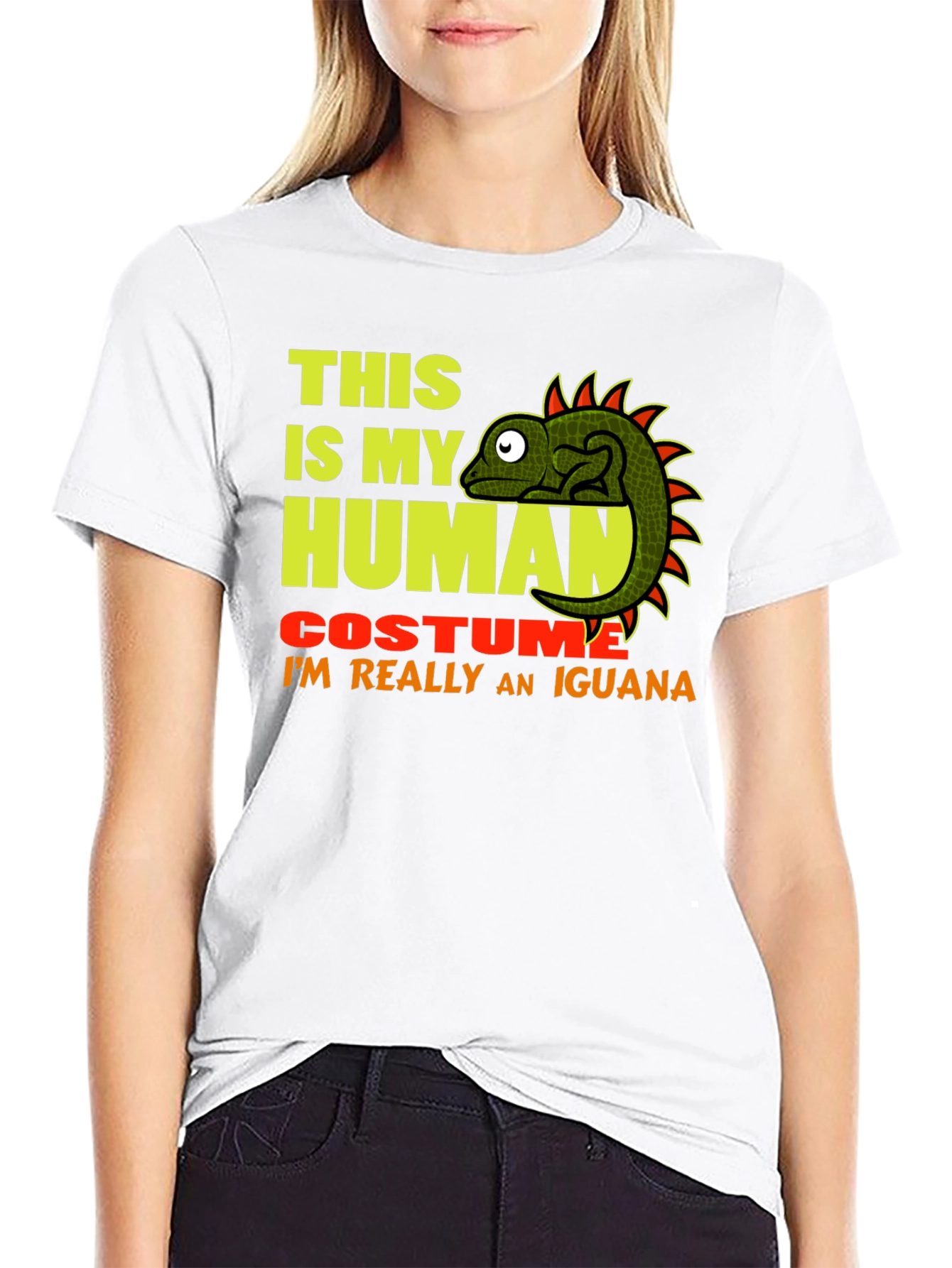 Human Costume Iguana T-Shirt
