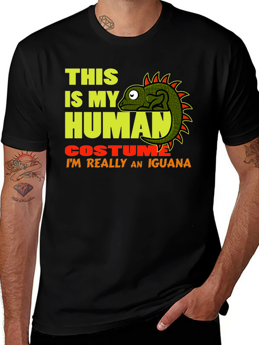 Human Costume Iguana T-Shirt