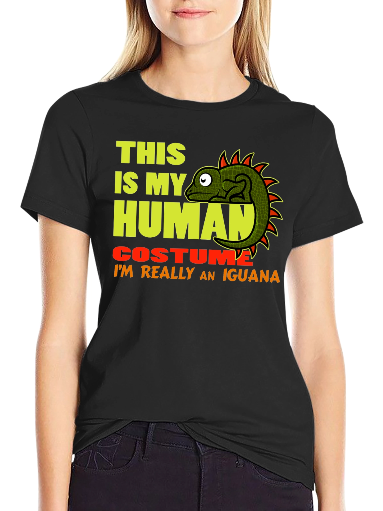 Human Costume Iguana T-Shirt
