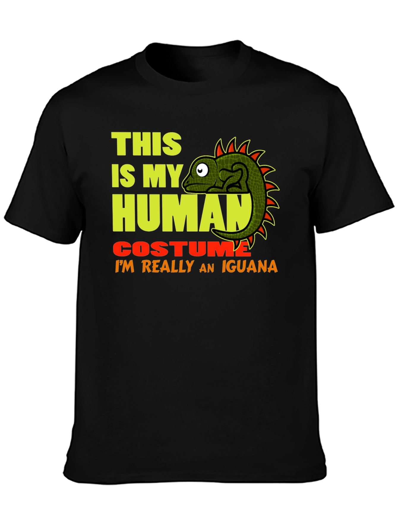 Human Costume Iguana T-Shirt