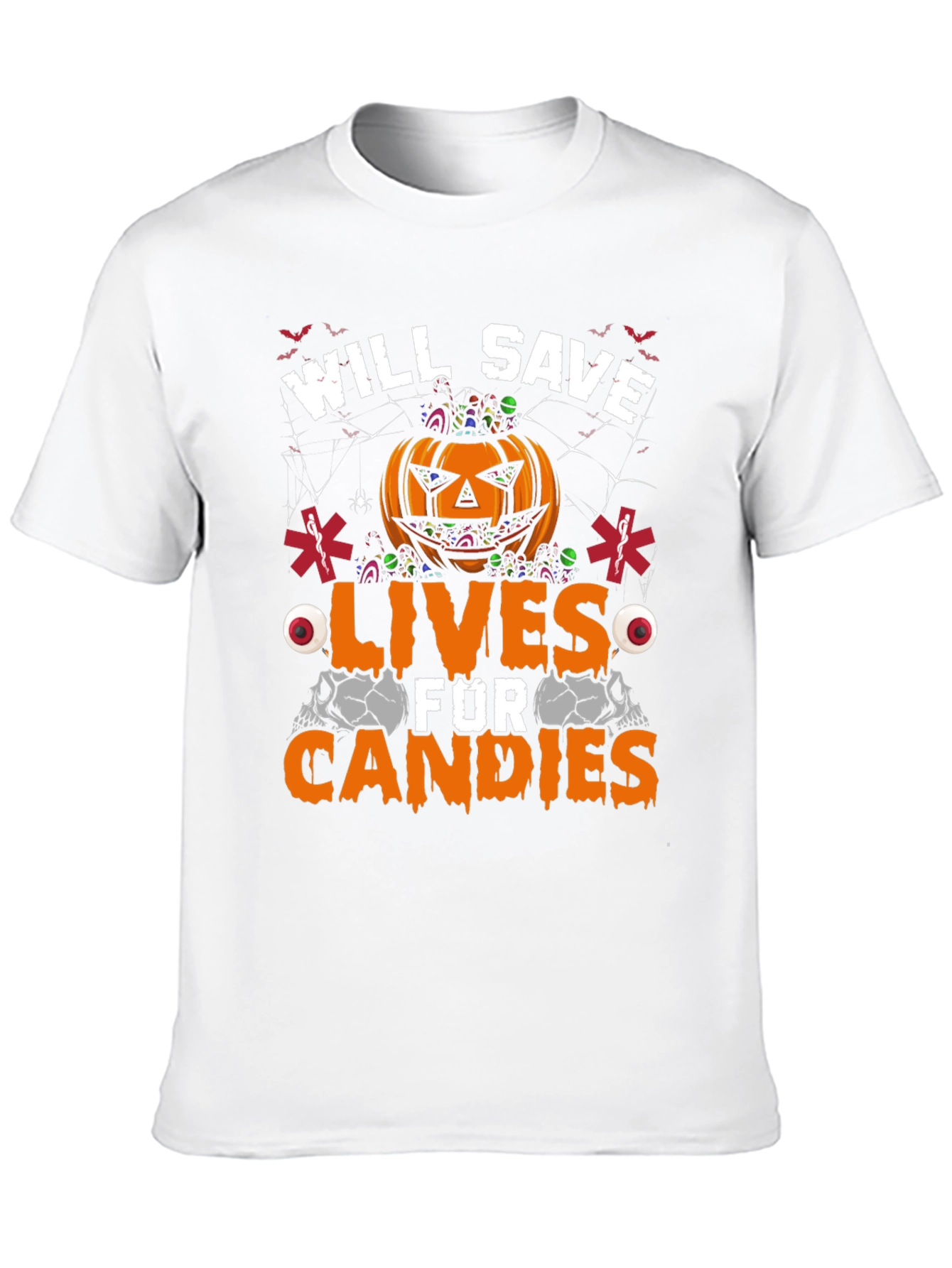 Will Save Lives For Candies Halloween T-Shirt