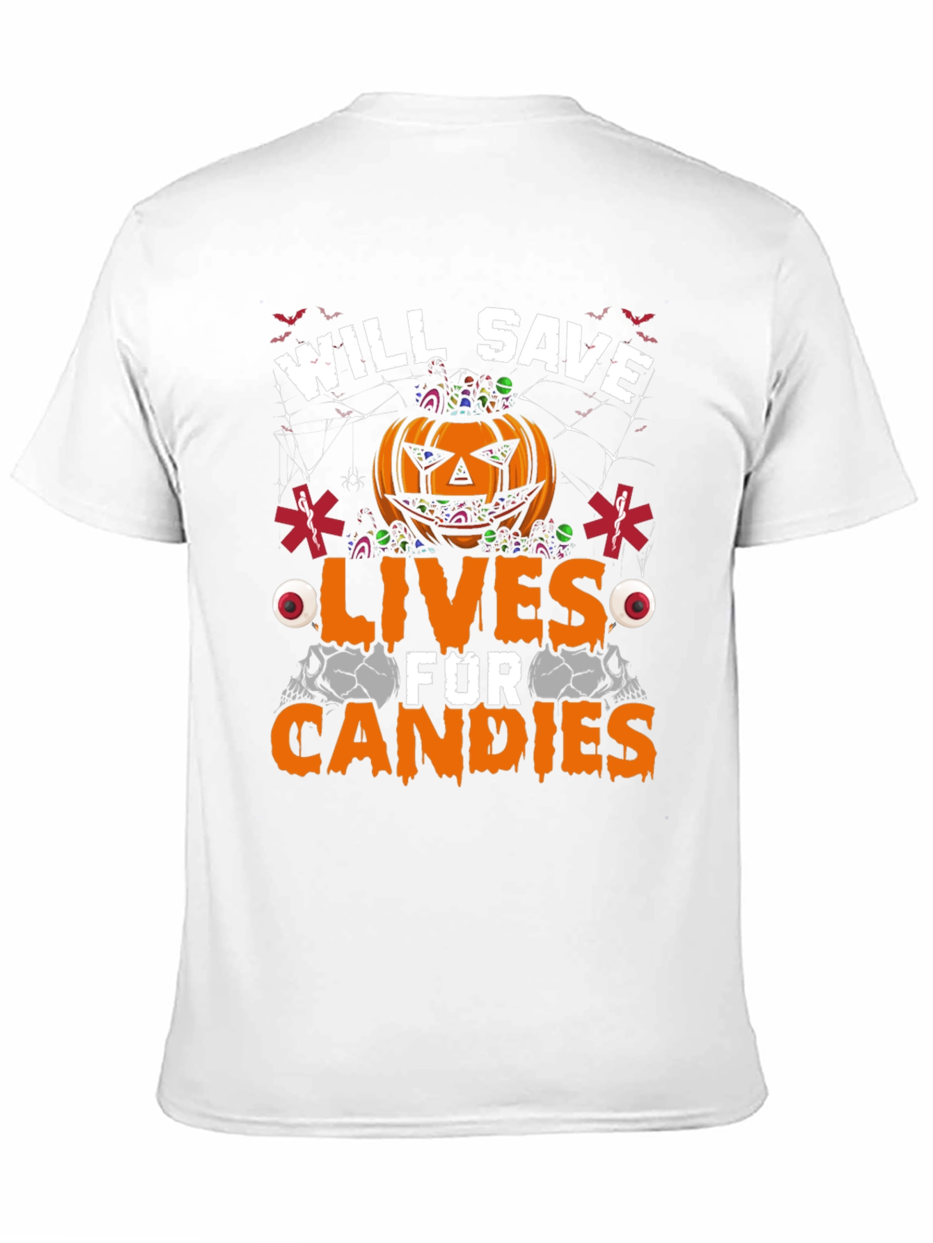 Will Save Lives For Candies Halloween T-Shirt