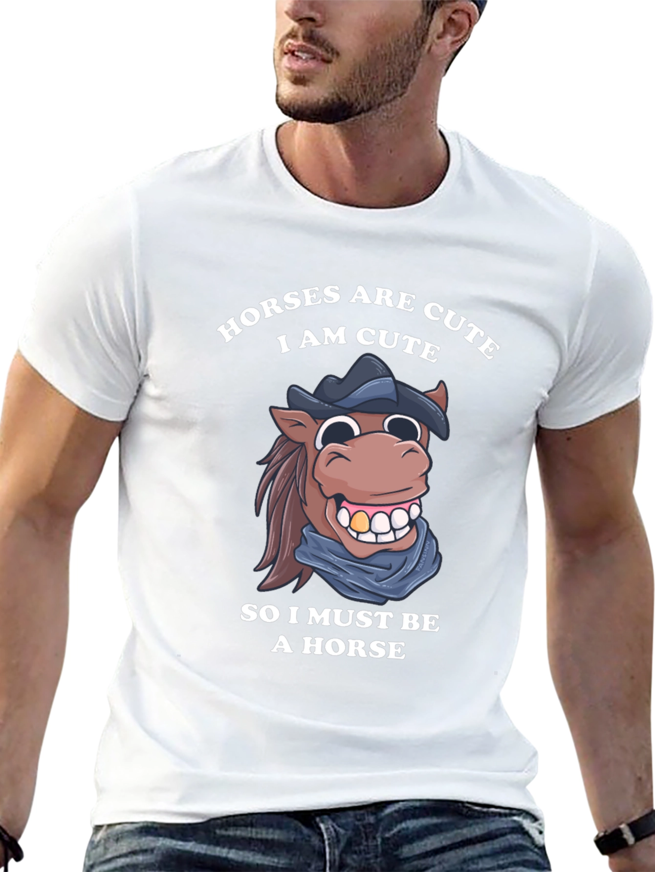 Cute Horse T-Shirt - Horses are Cute