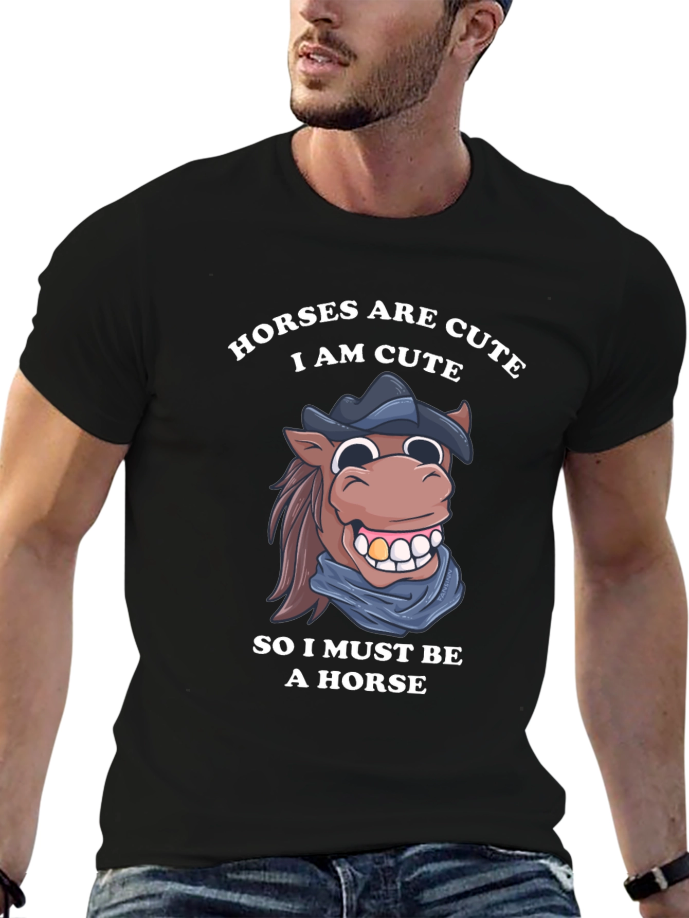 Cute Horse T-Shirt - Horses are Cute