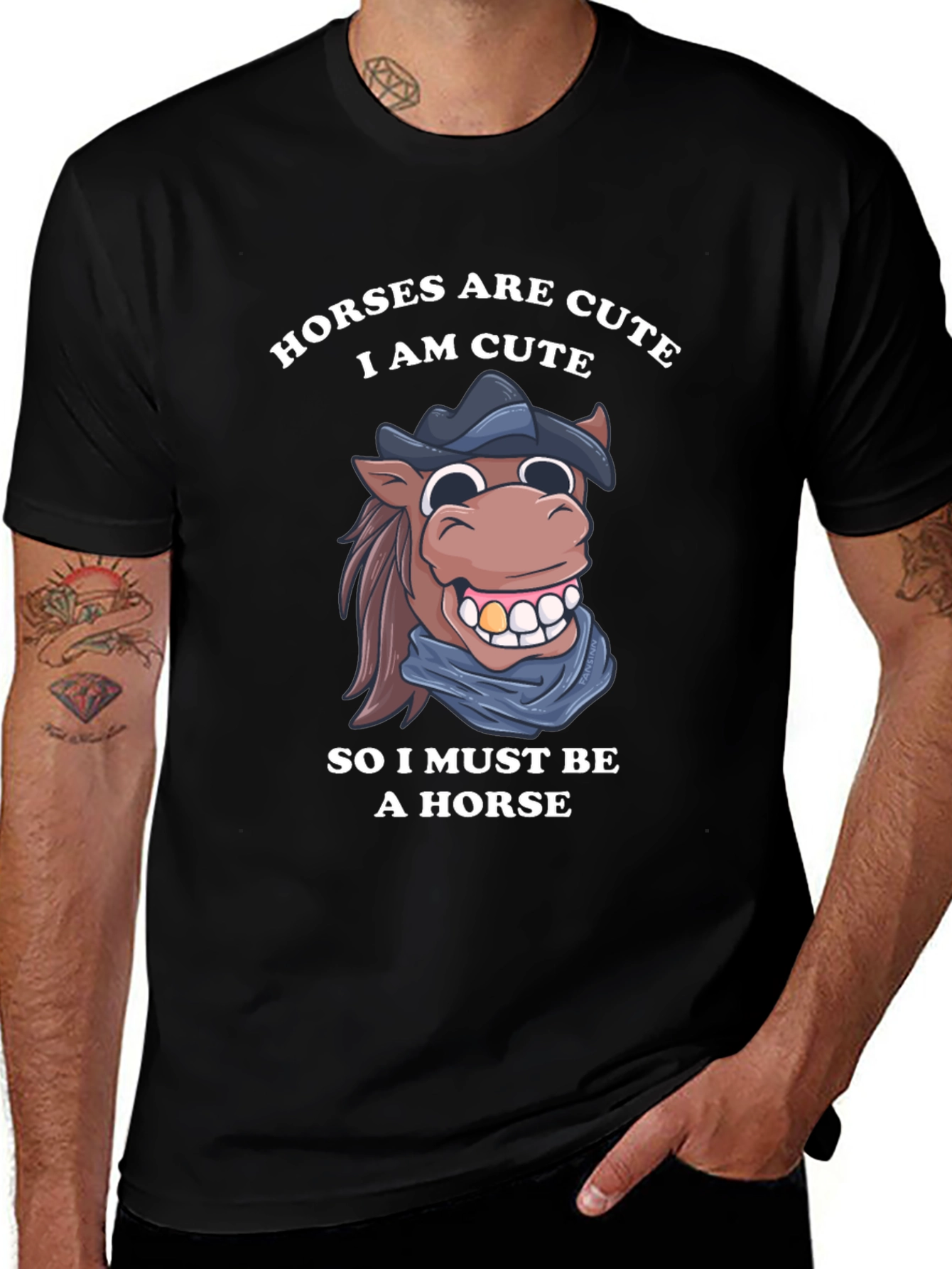 Cute Horse T-Shirt - Horses are Cute
