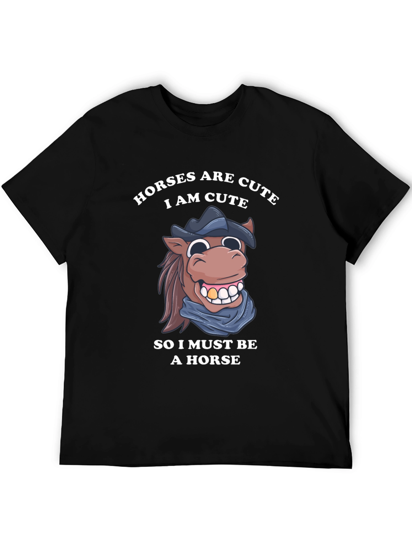 Cute Horse T-Shirt - Horses are Cute
