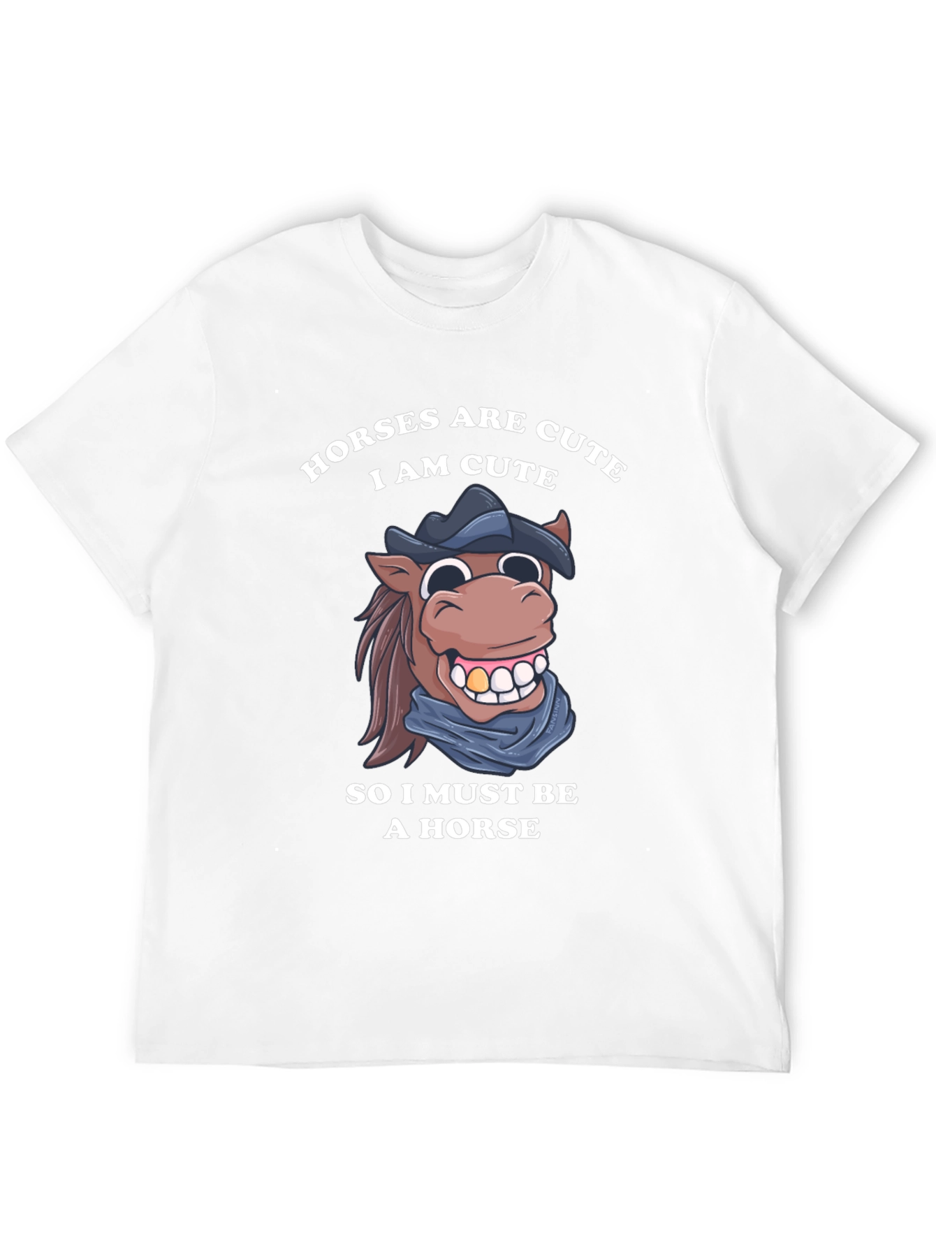 Cute Horse T-Shirt - Horses are Cute