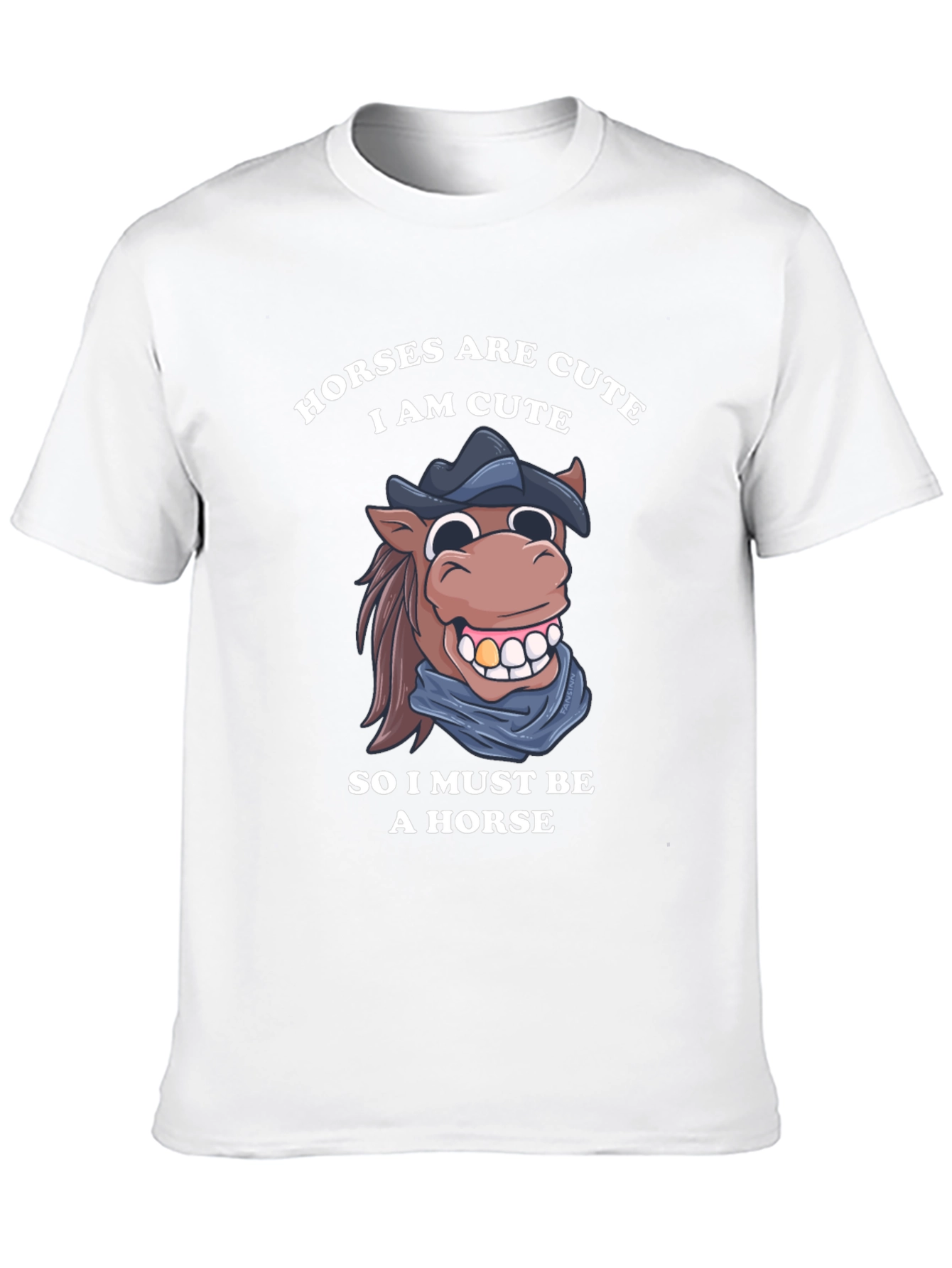 Cute Horse T-Shirt - Horses are Cute