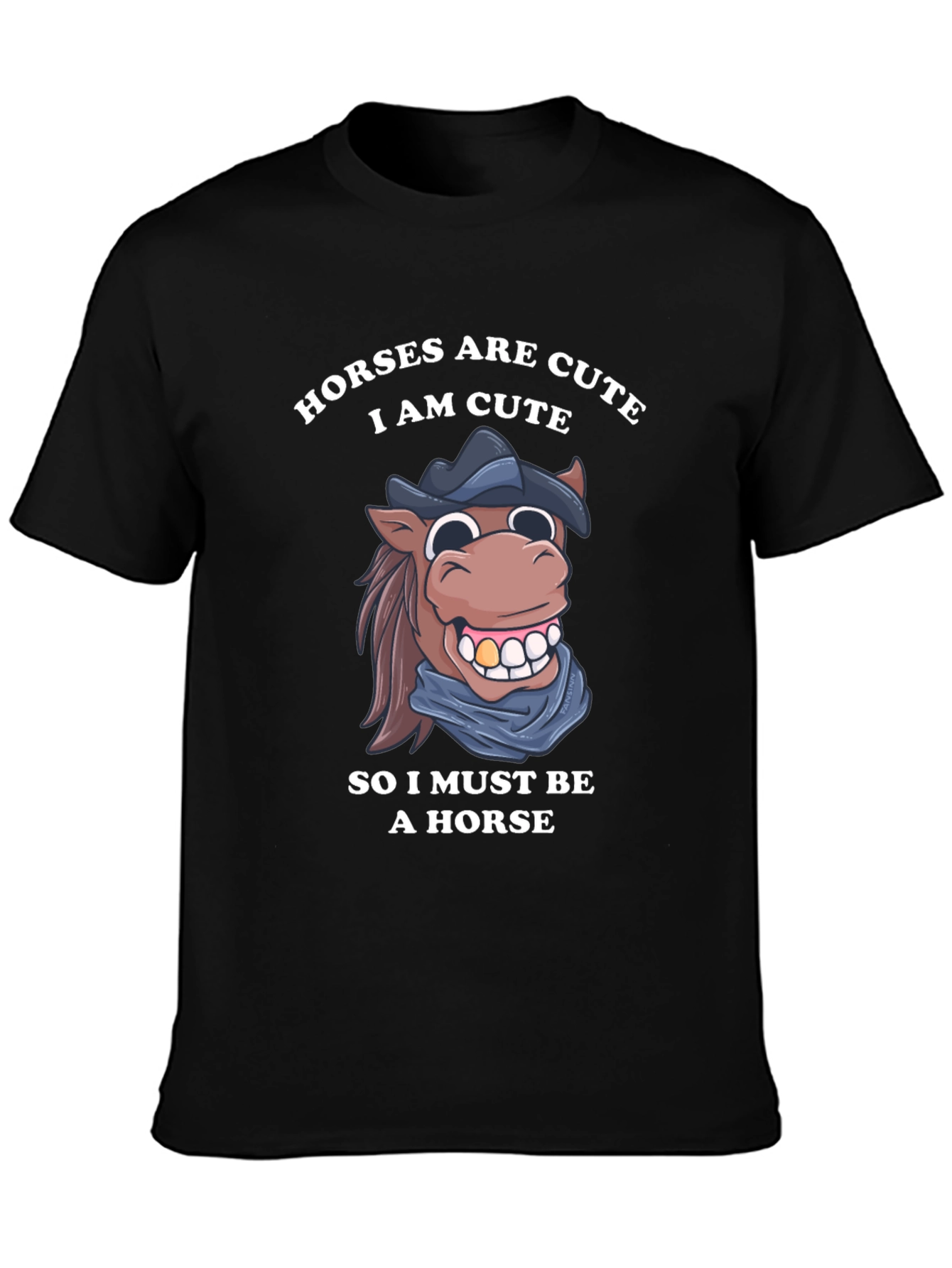 Cute Horse T-Shirt - Horses are Cute