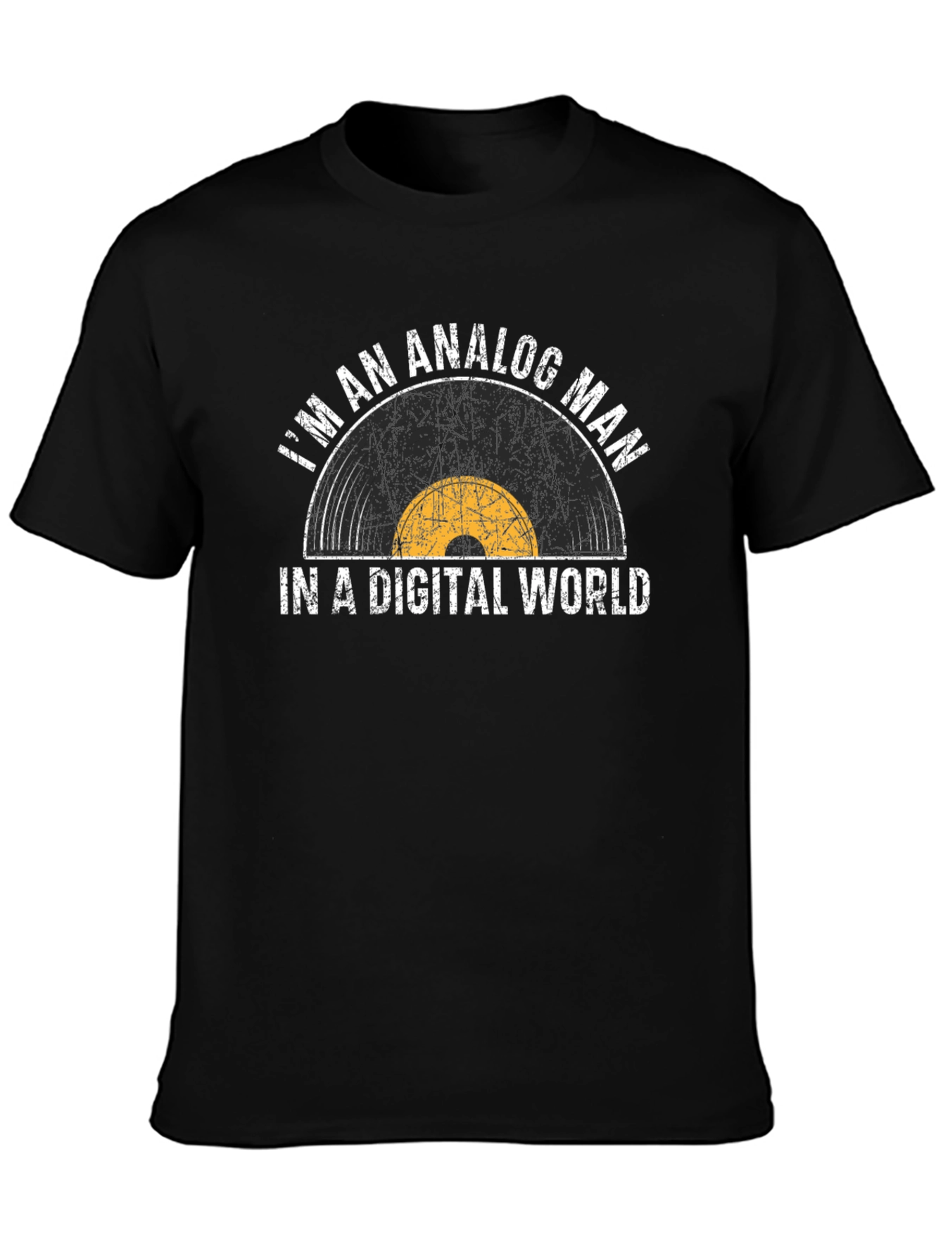 Analog Man Digital World Graphic Tee