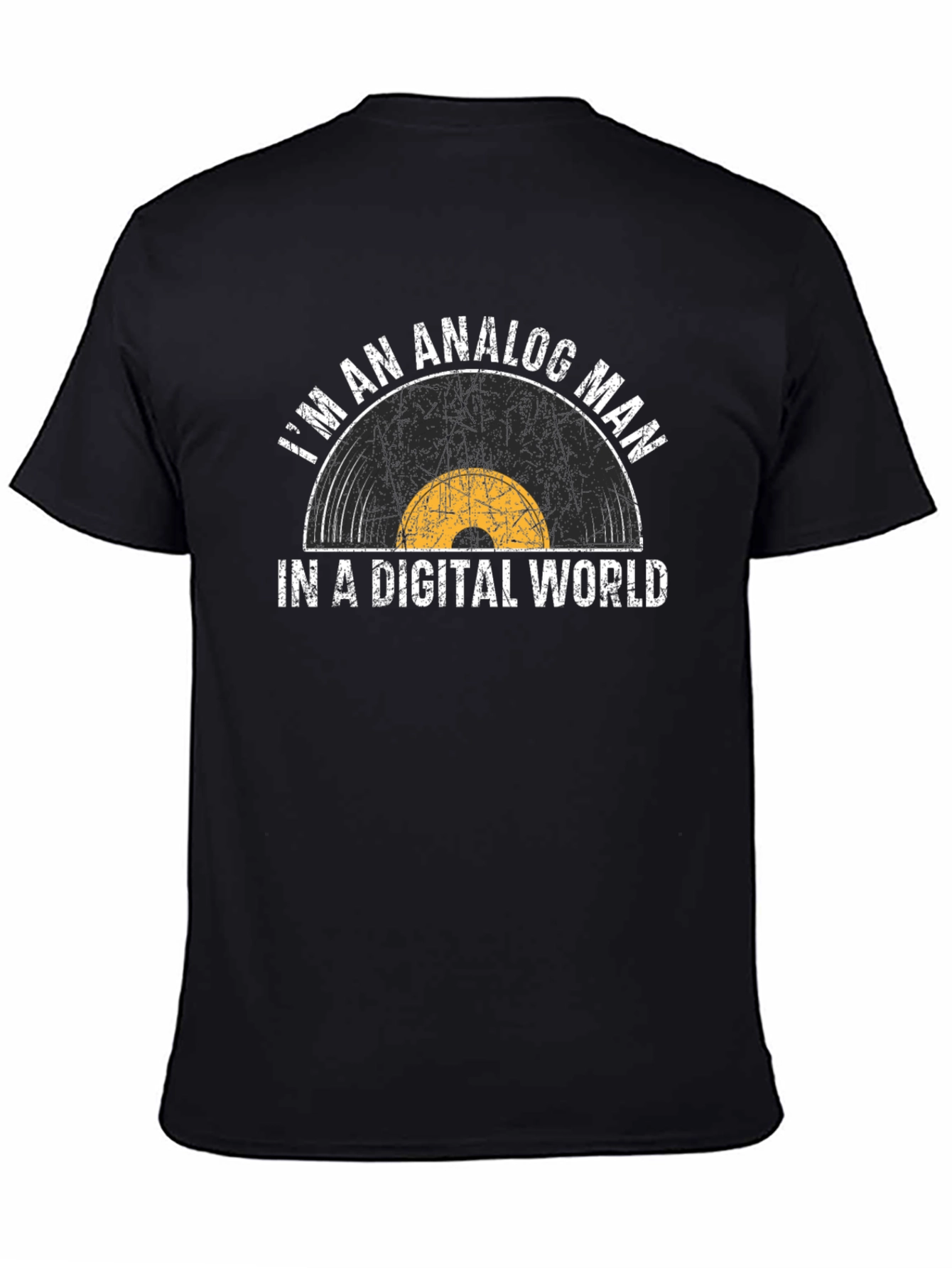 Analog Man Digital World Graphic Tee