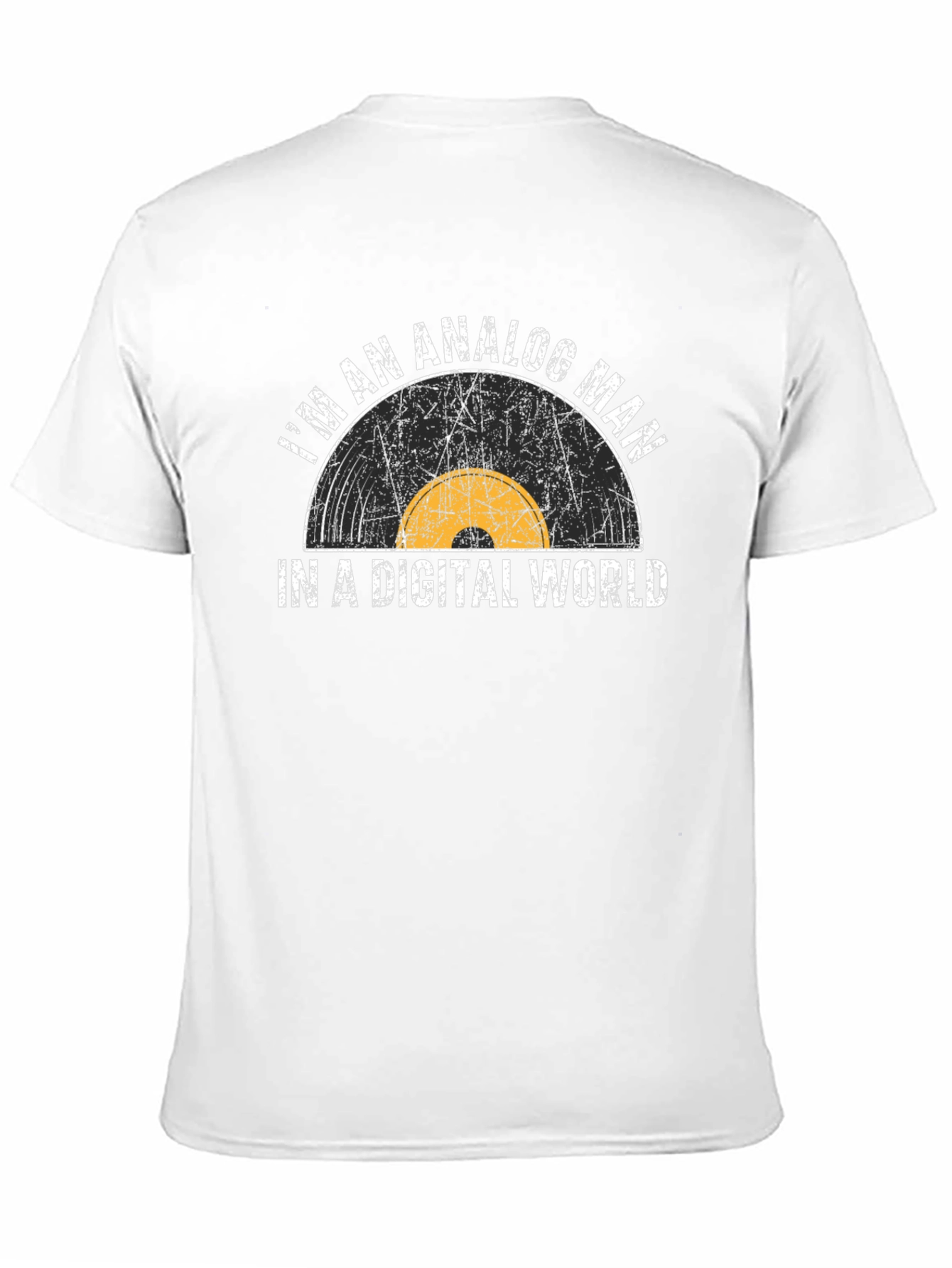 Analog Man Digital World Graphic Tee