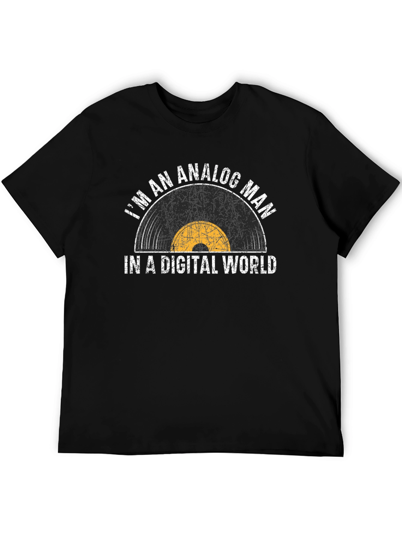 Analog Man Digital World Graphic Tee