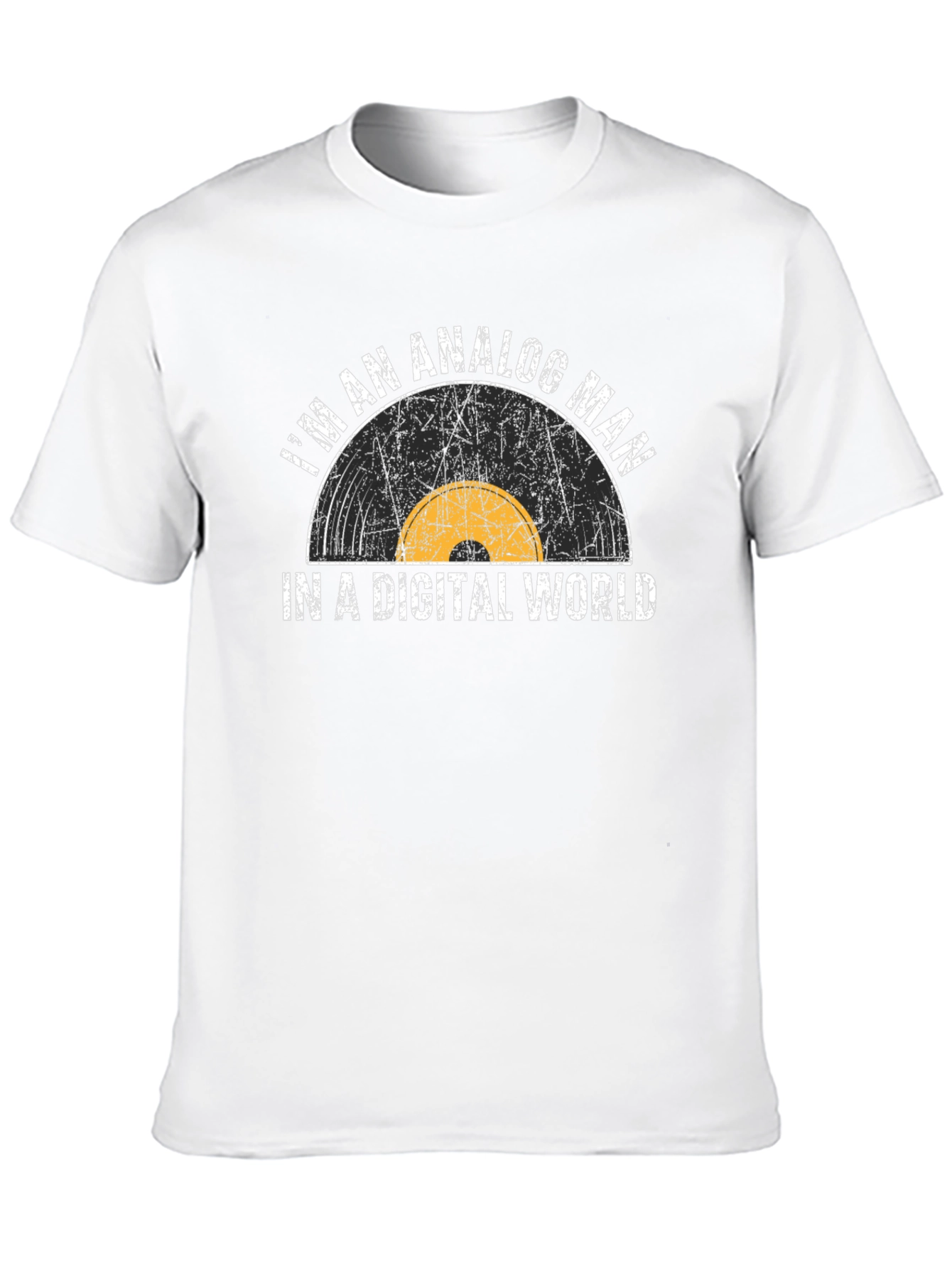 Analog Man Digital World Graphic Tee