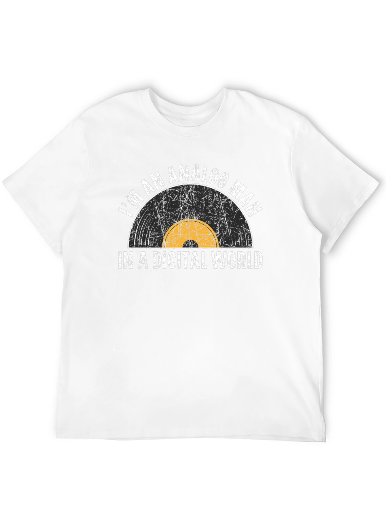 Analog Man Digital World Graphic Tee