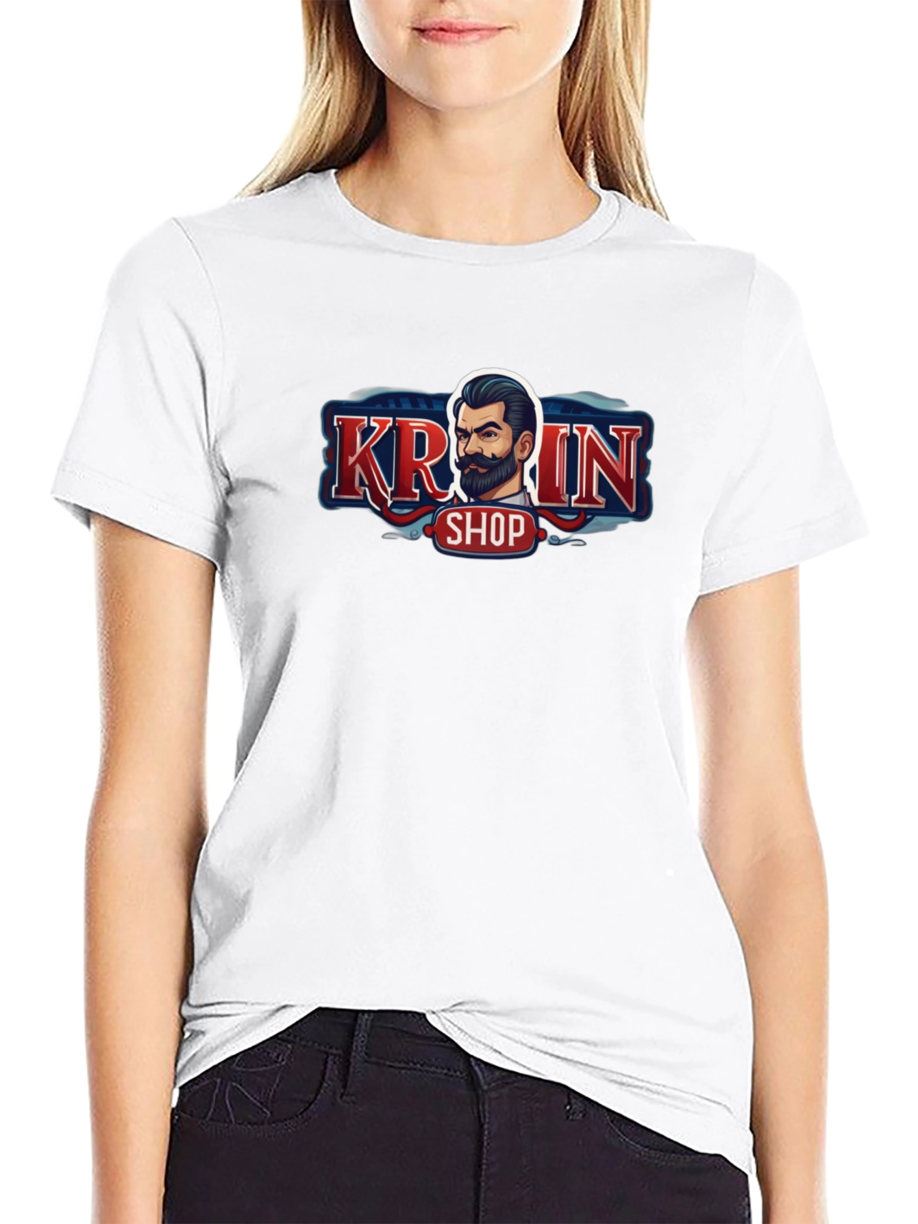 Kroin Shop Black T-Shirt