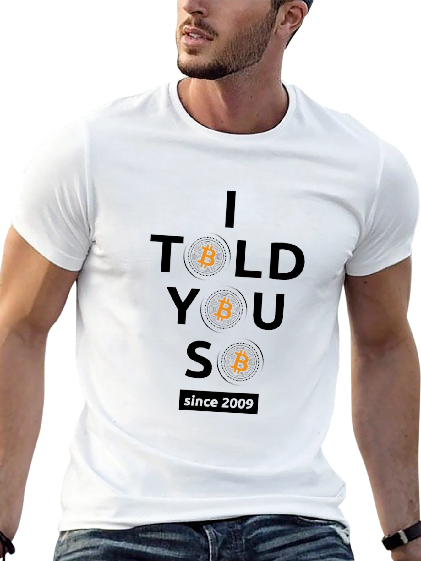 Bitcoin Crypto T-Shirt - I Told You So