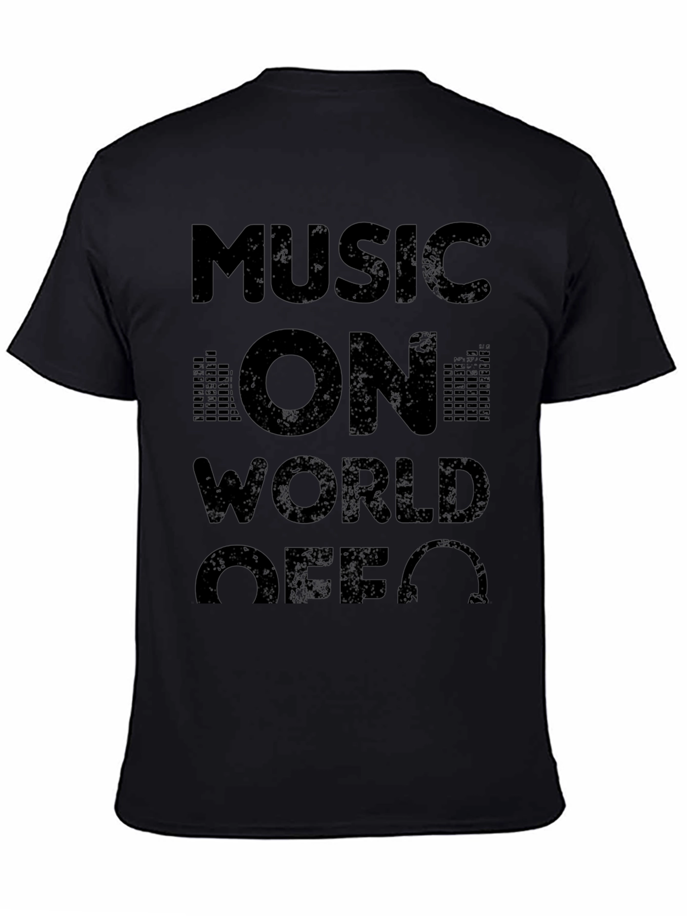 Music On World Off T-Shirt