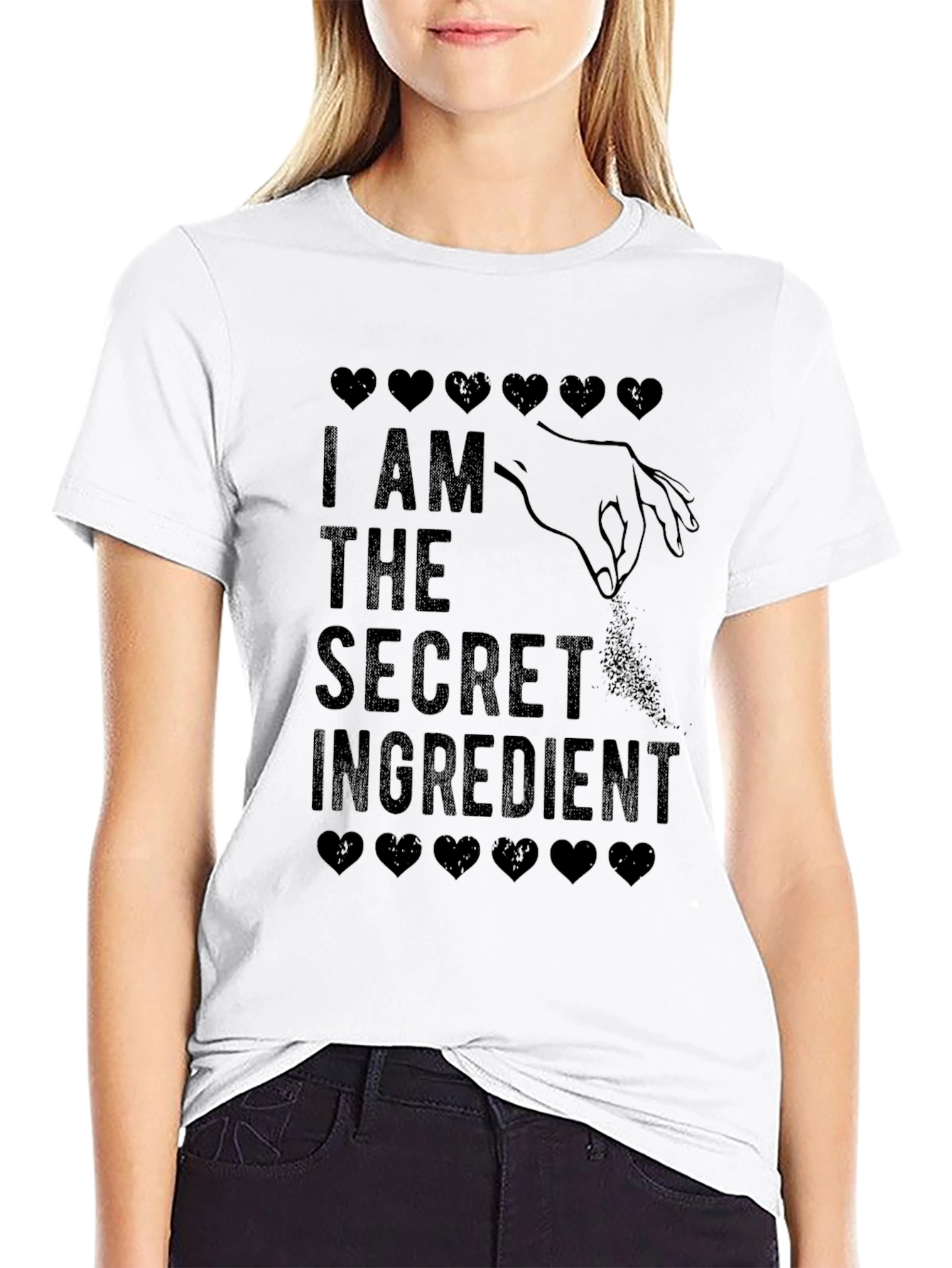 Secret Ingredient Mens Black T-Shirt