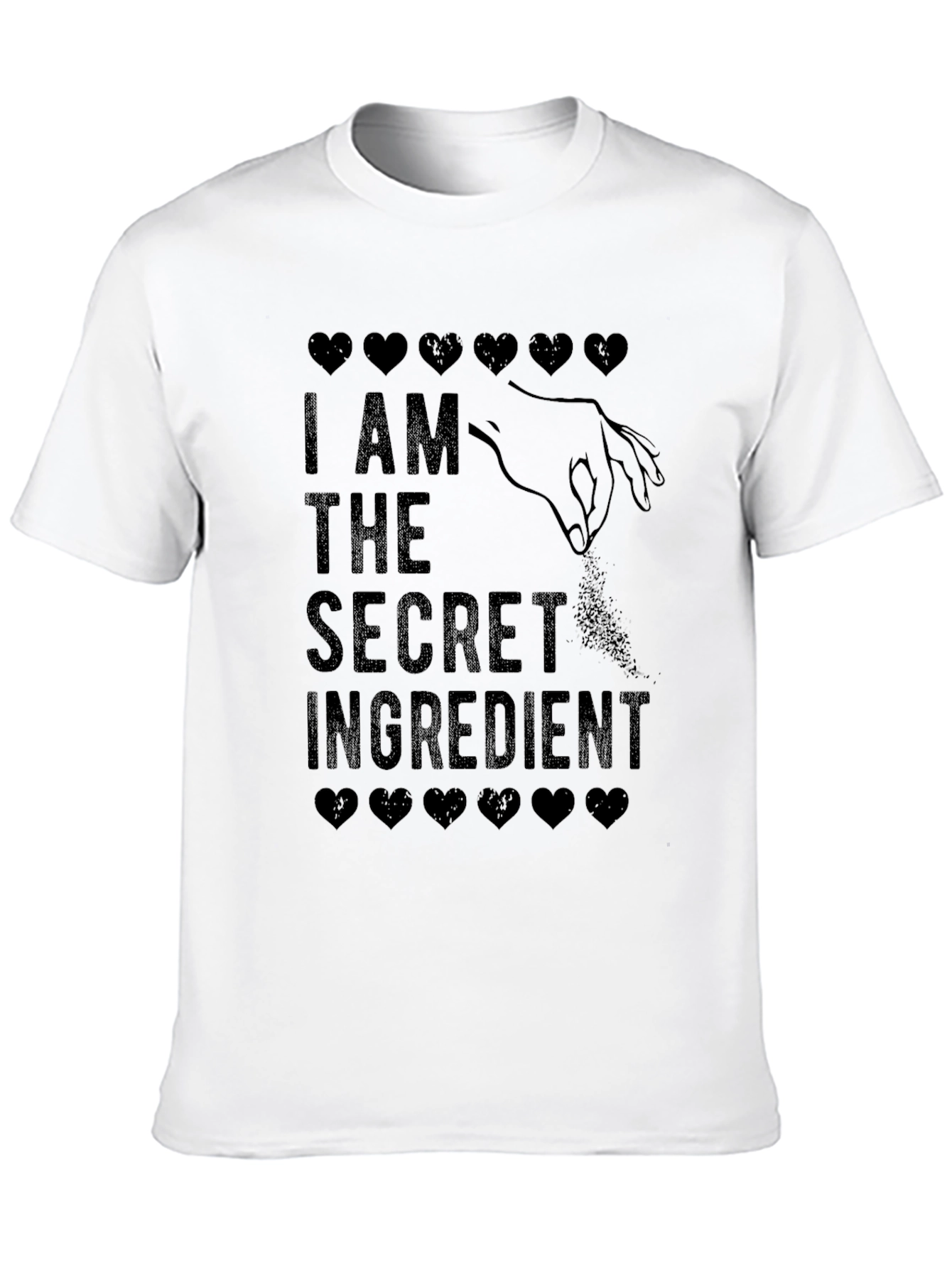 Secret Ingredient Mens Black T-Shirt