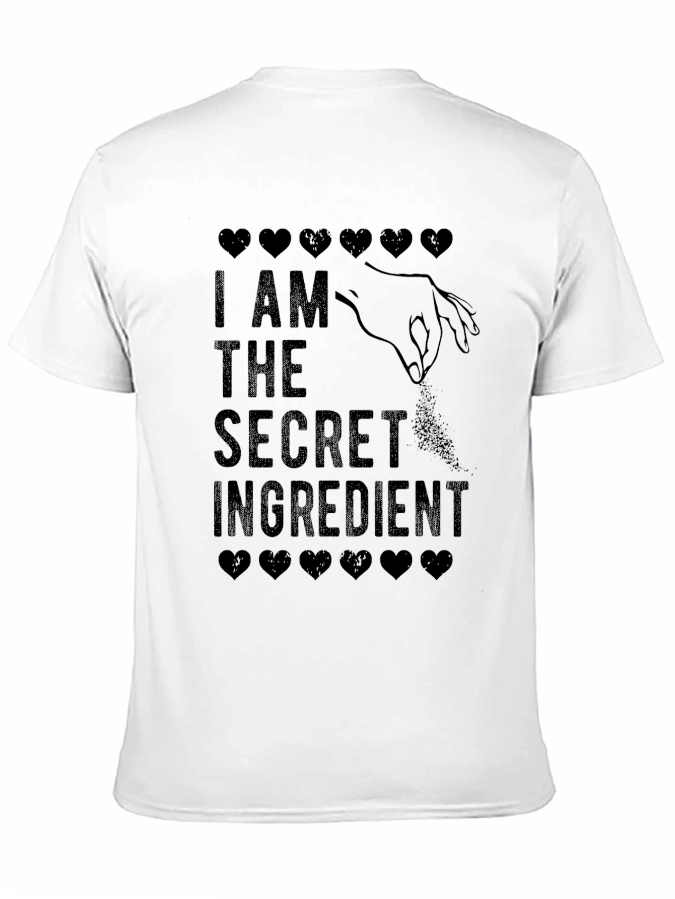 Secret Ingredient Mens Black T-Shirt