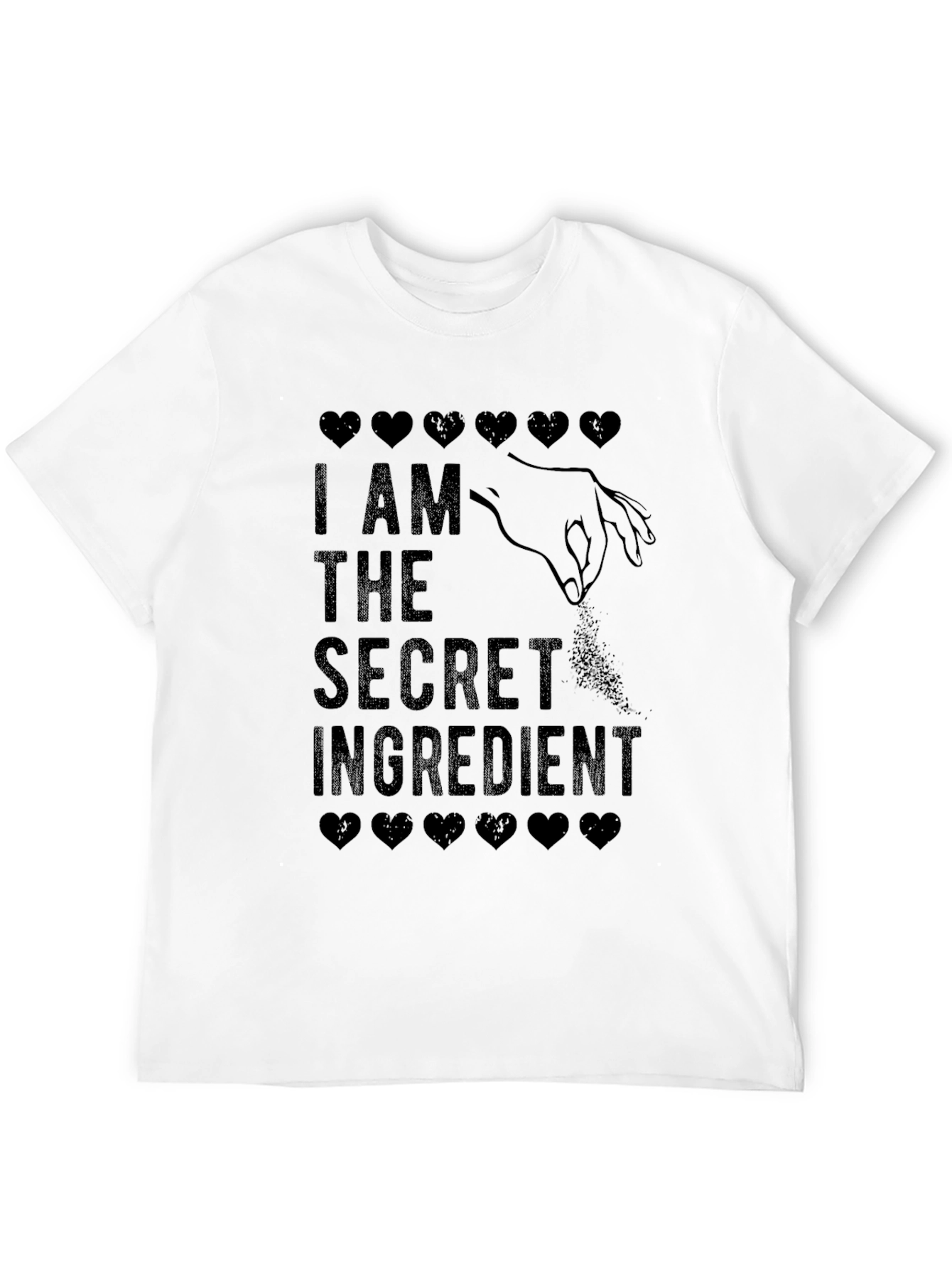 Secret Ingredient Mens Black T-Shirt