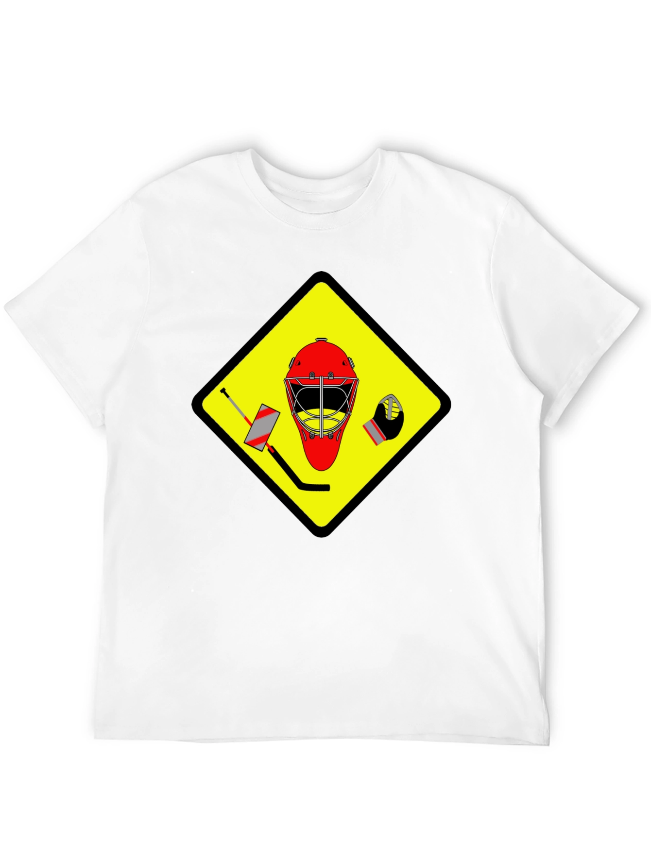 Hockey Goalie Warning T-Shirt