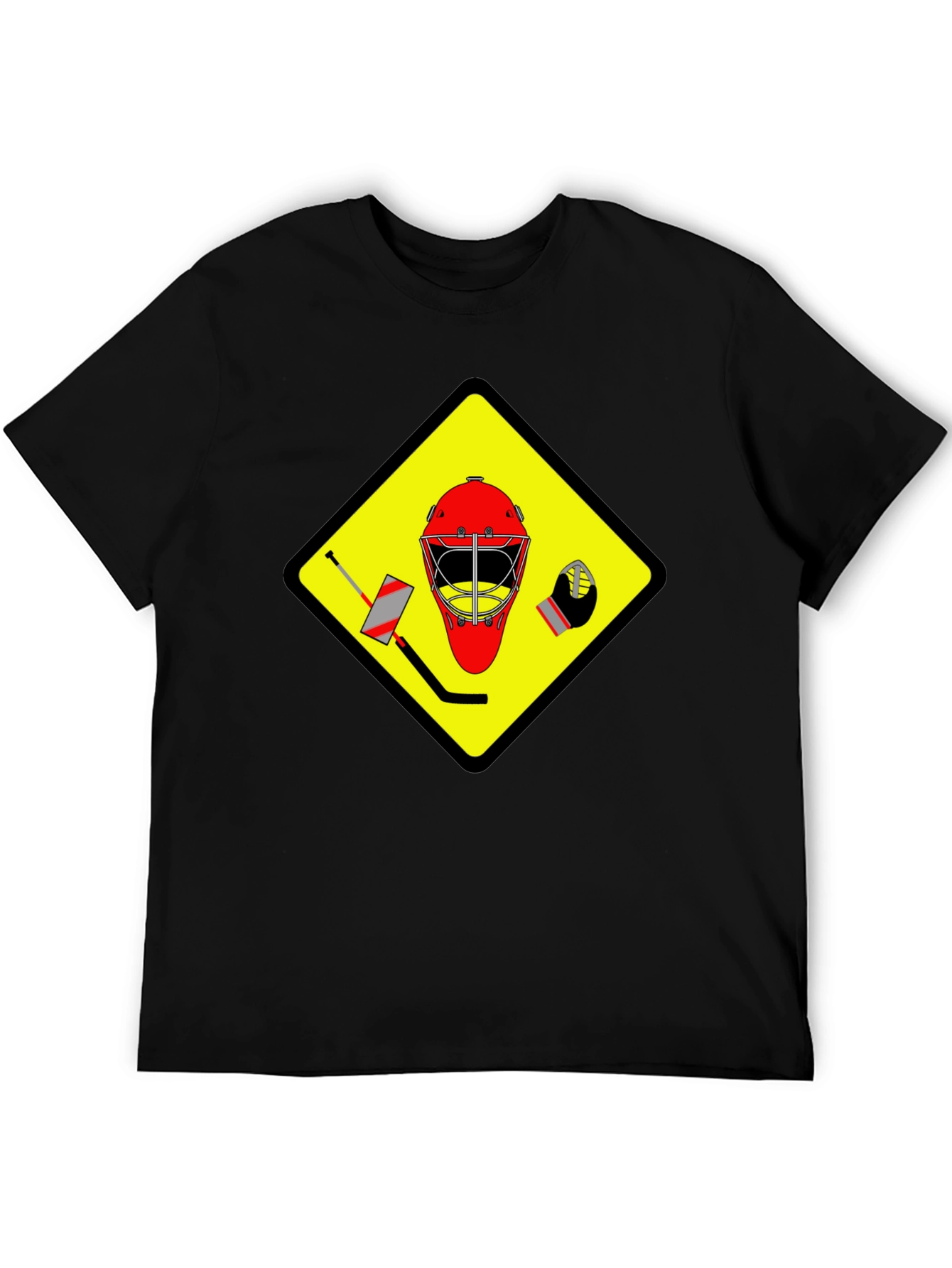 Hockey Goalie Warning T-Shirt