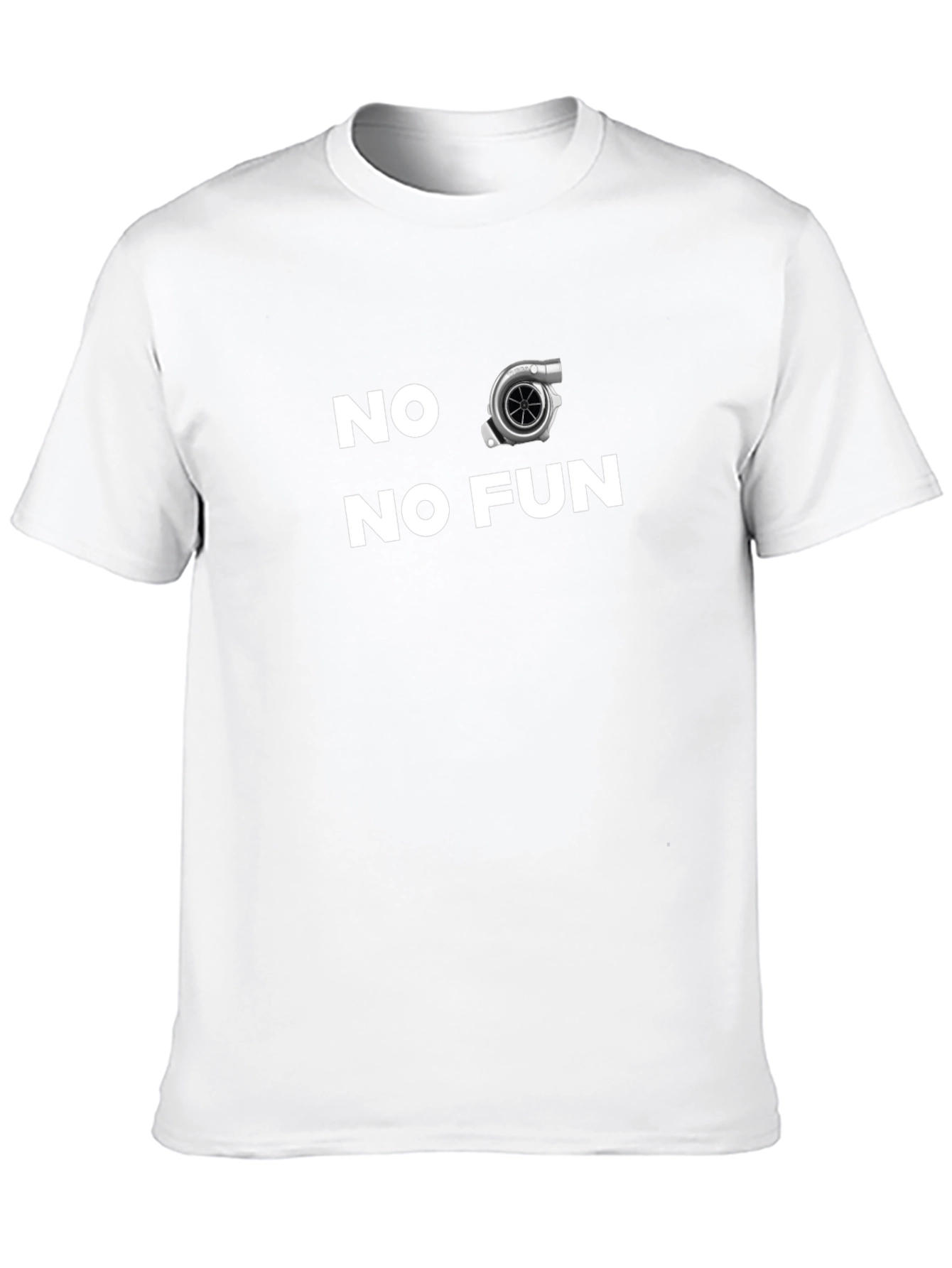 No Turbo No Fun Graphic T-Shirt