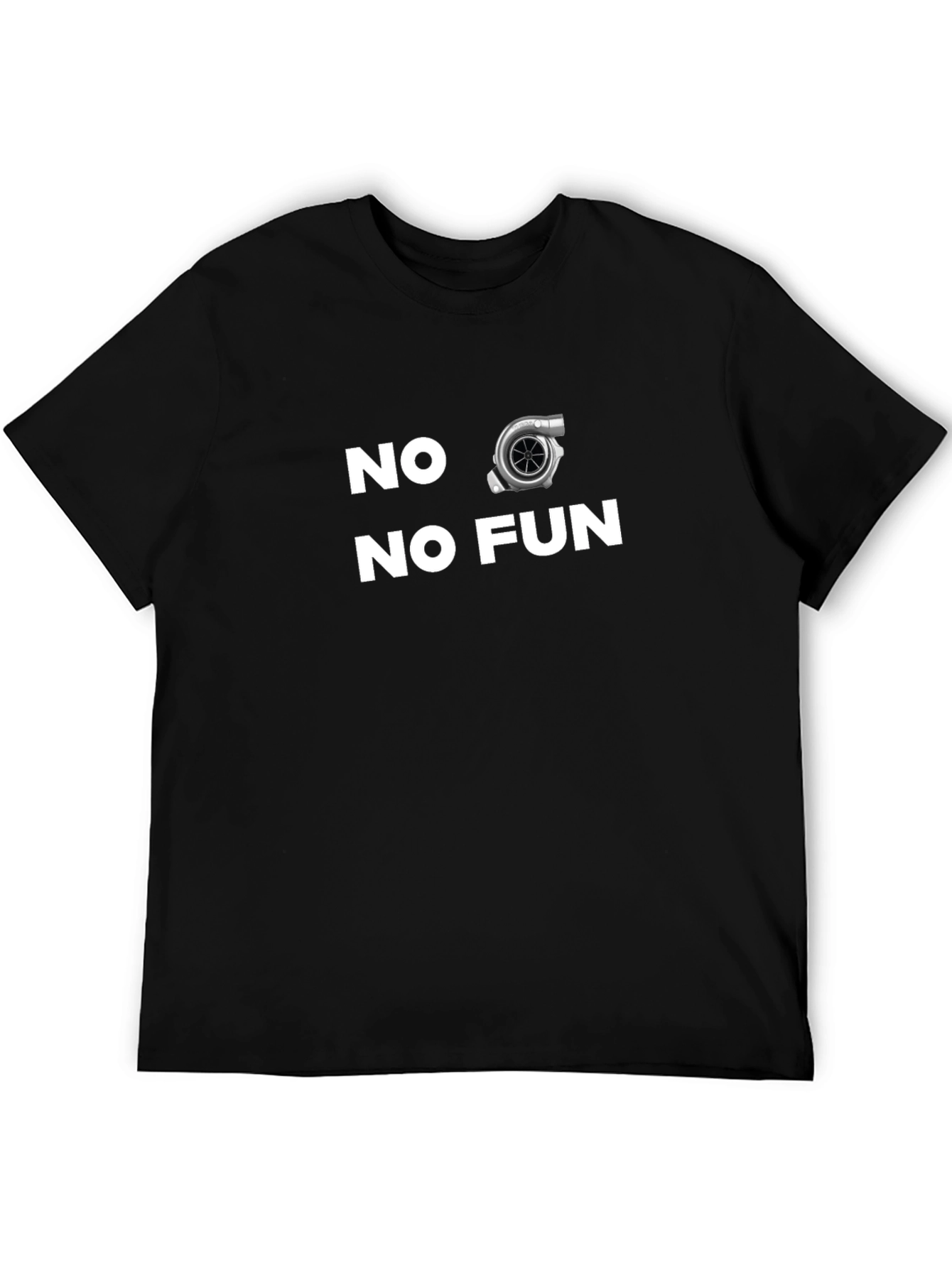 No Turbo No Fun Graphic T-Shirt