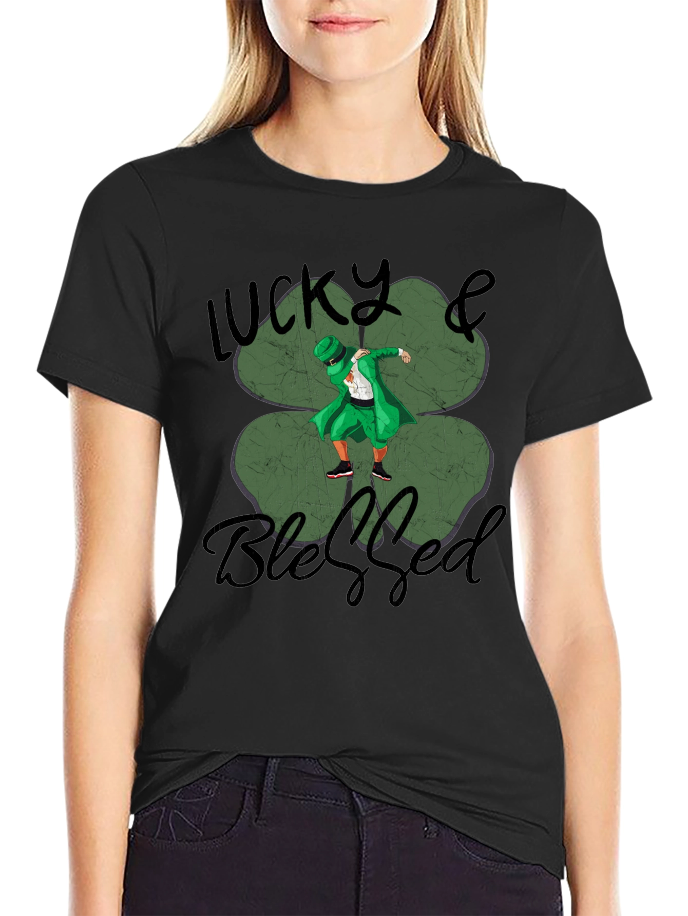 Lucky & Blessed St. Patricks Day T-Shirt