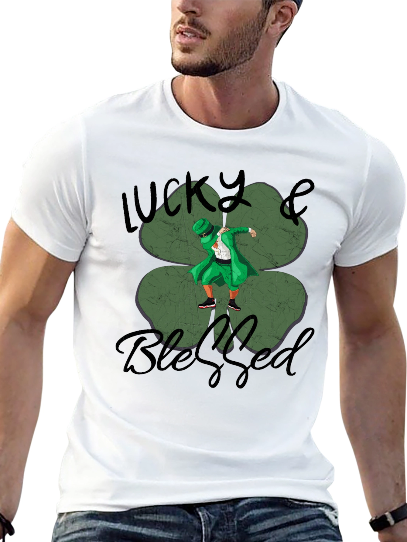 Lucky & Blessed St. Patricks Day T-Shirt