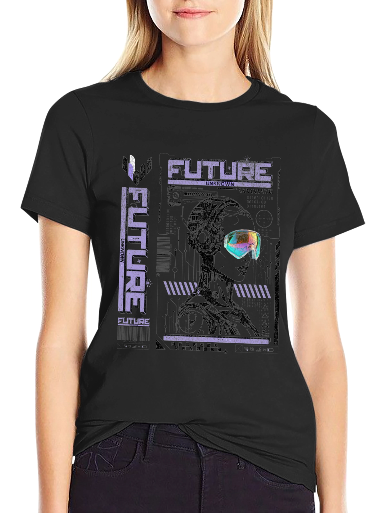 Cyberpunk Future T-Shirt - Unique Graphic Tee