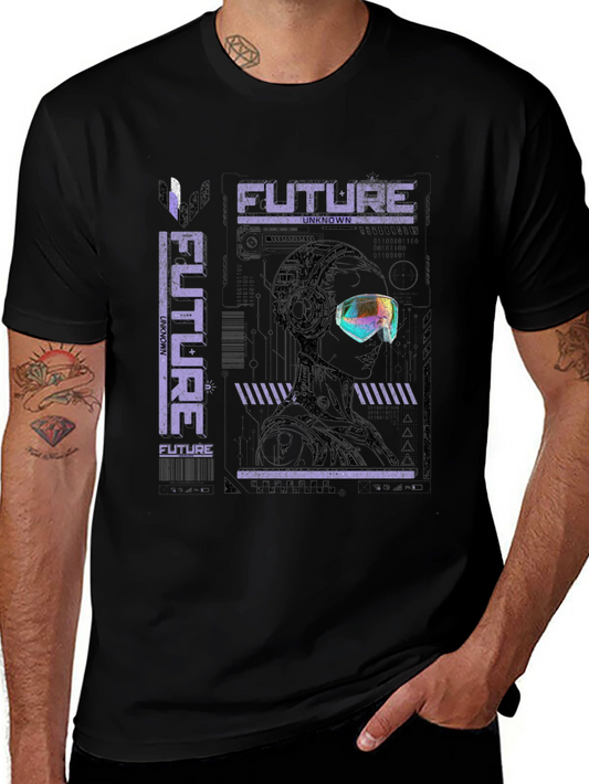 Cyberpunk Future T-Shirt - Unique Graphic Tee