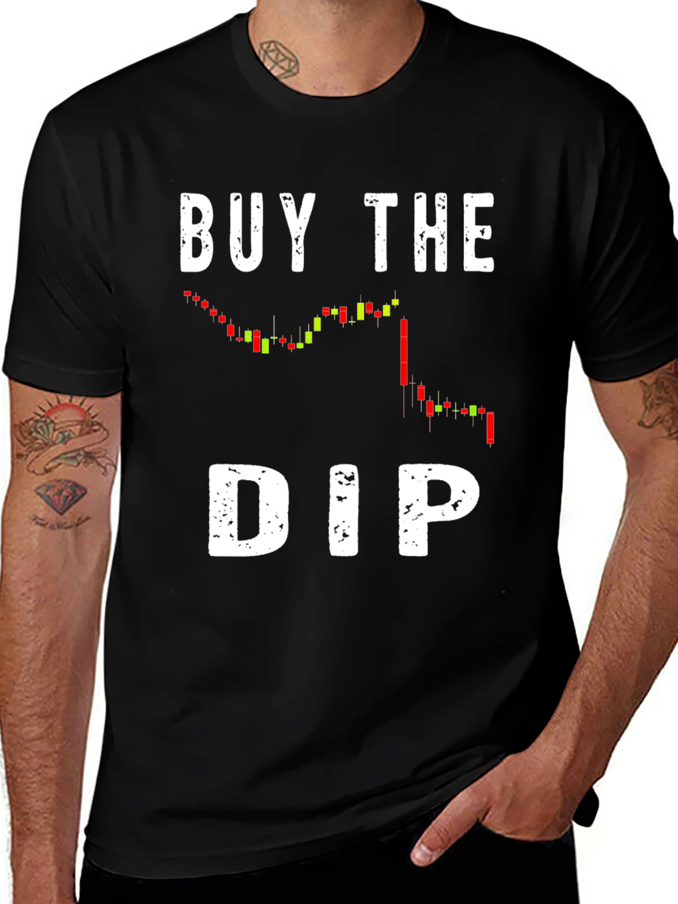 Buy the Dip Stock Market T-Shirt