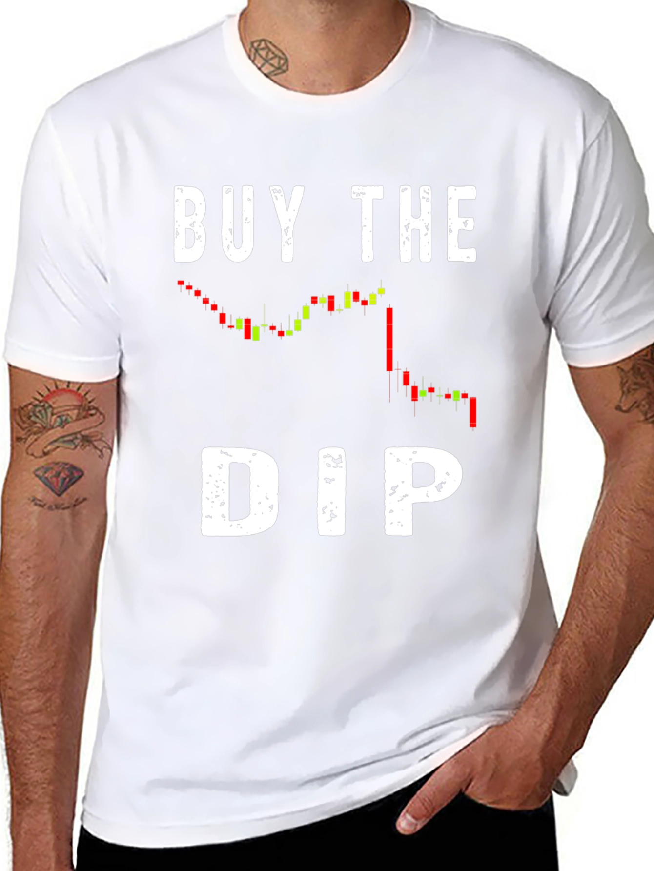 Buy the Dip Stock Market T-Shirt