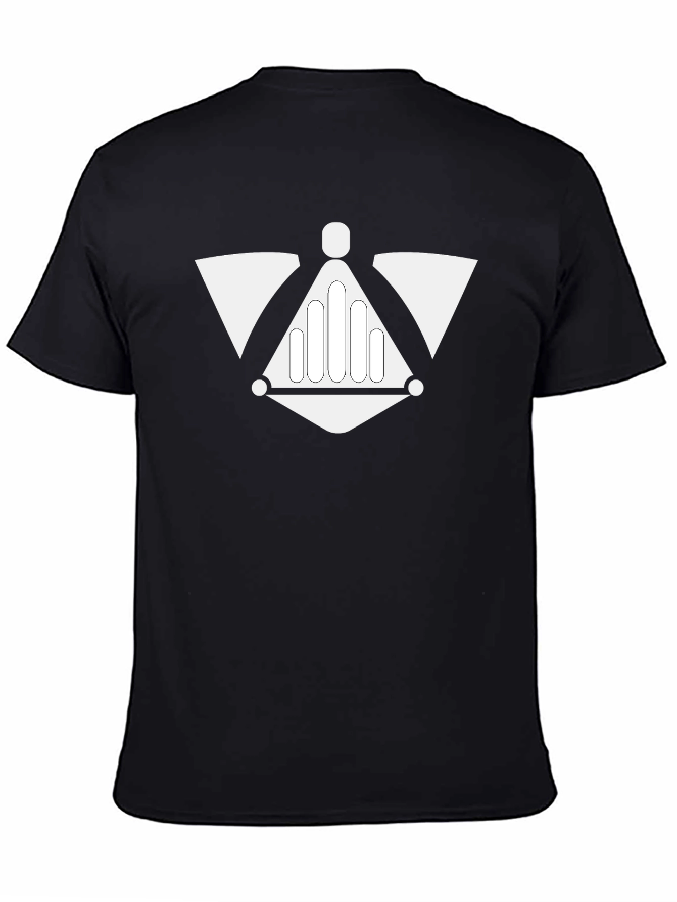 Geometric Icon Black T-Shirt