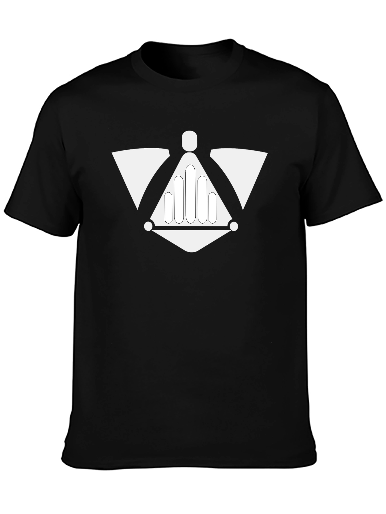 Geometric Icon Black T-Shirt