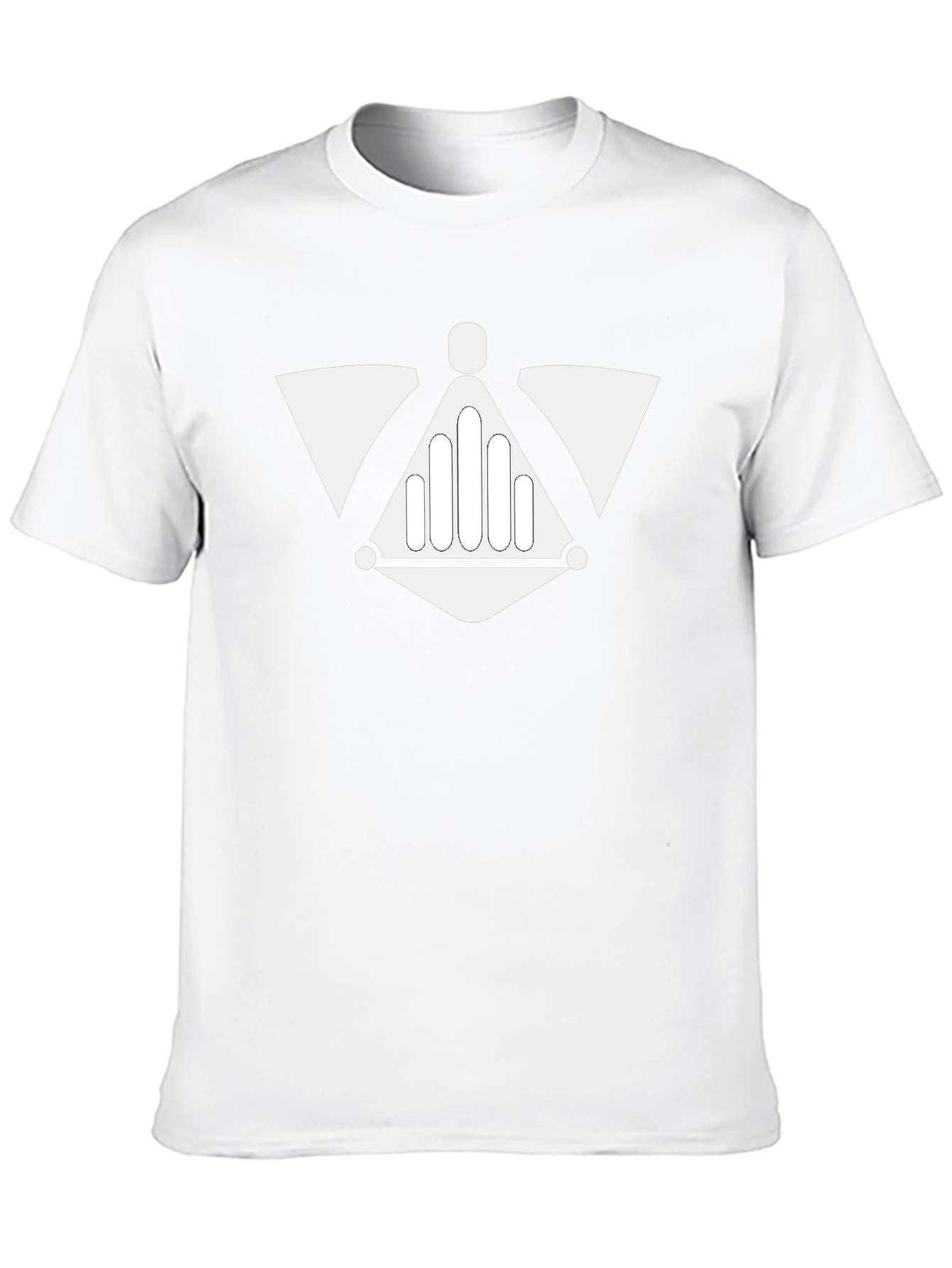 Geometric Icon Black T-Shirt