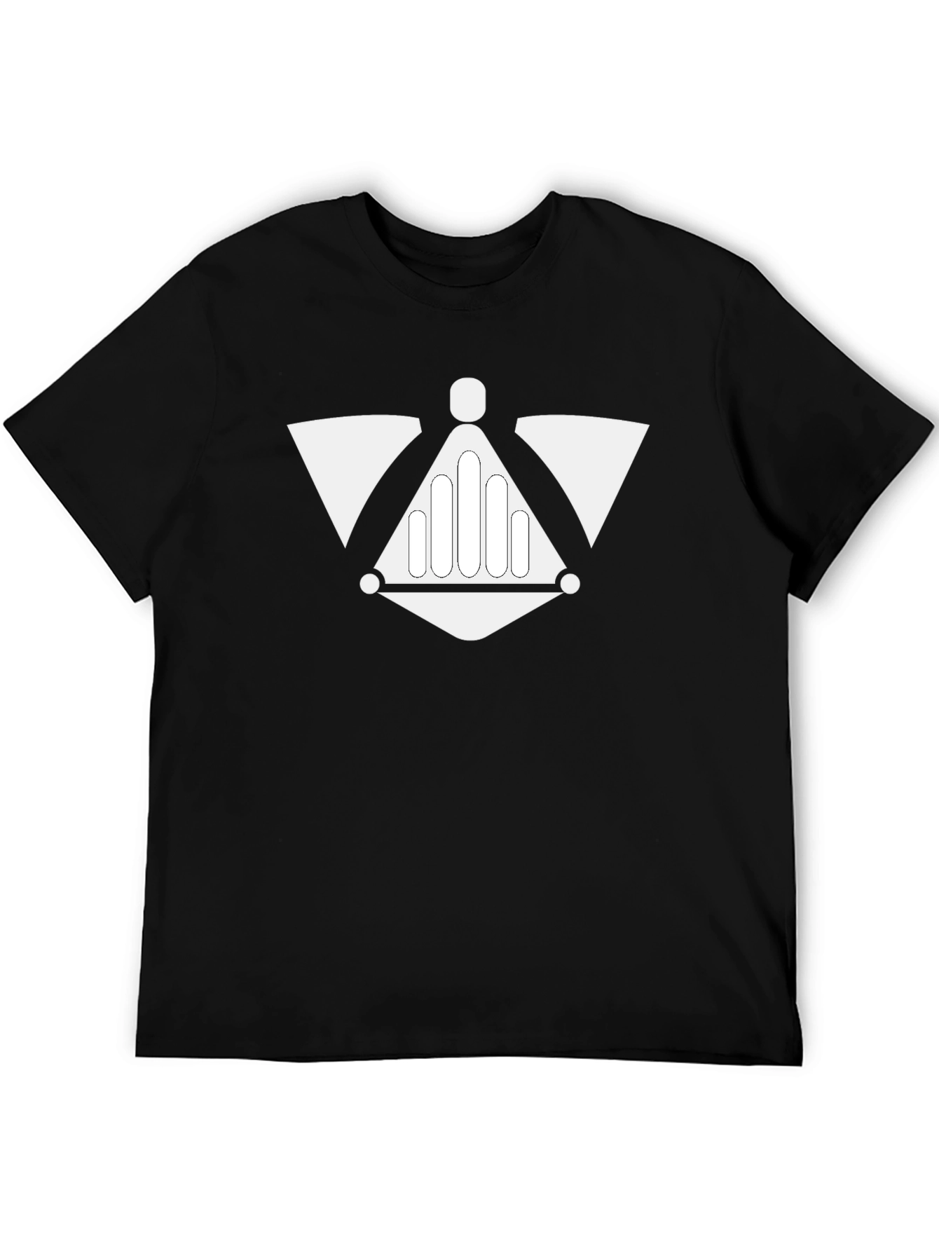 Geometric Icon Black T-Shirt