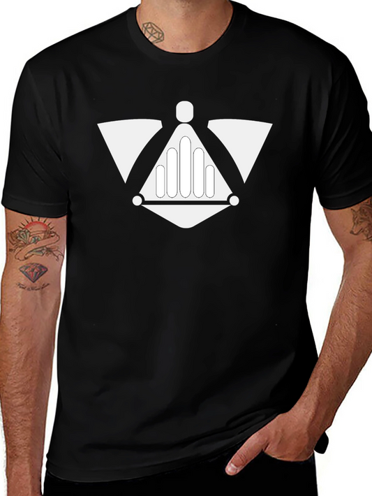 Geometric Icon Black T-Shirt