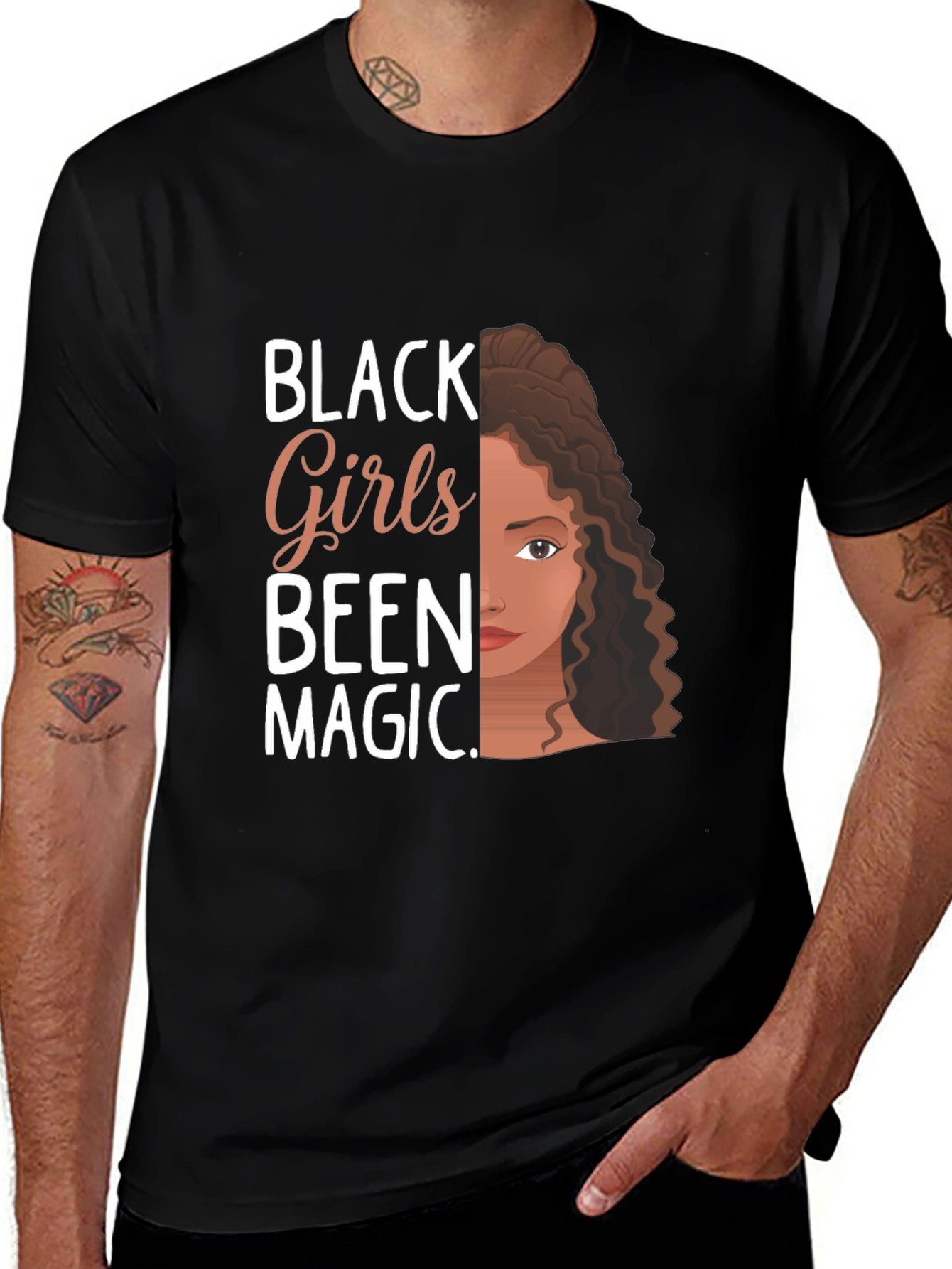 Black Girls Been Magic Graphic Tee