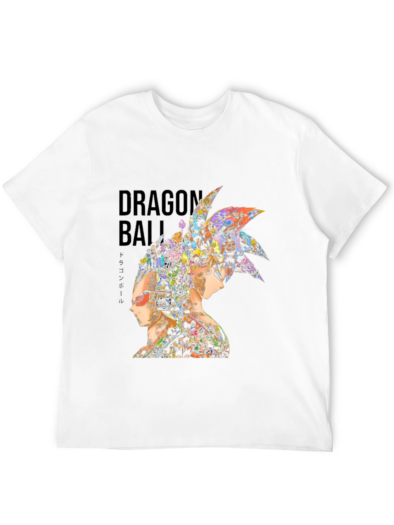 Dragon Ball Graphic Tee - Black Anime T-Shirt