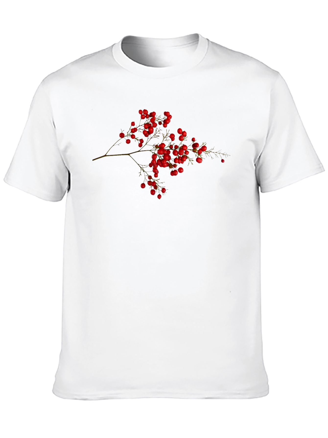 Berry Branch Black T-Shirt